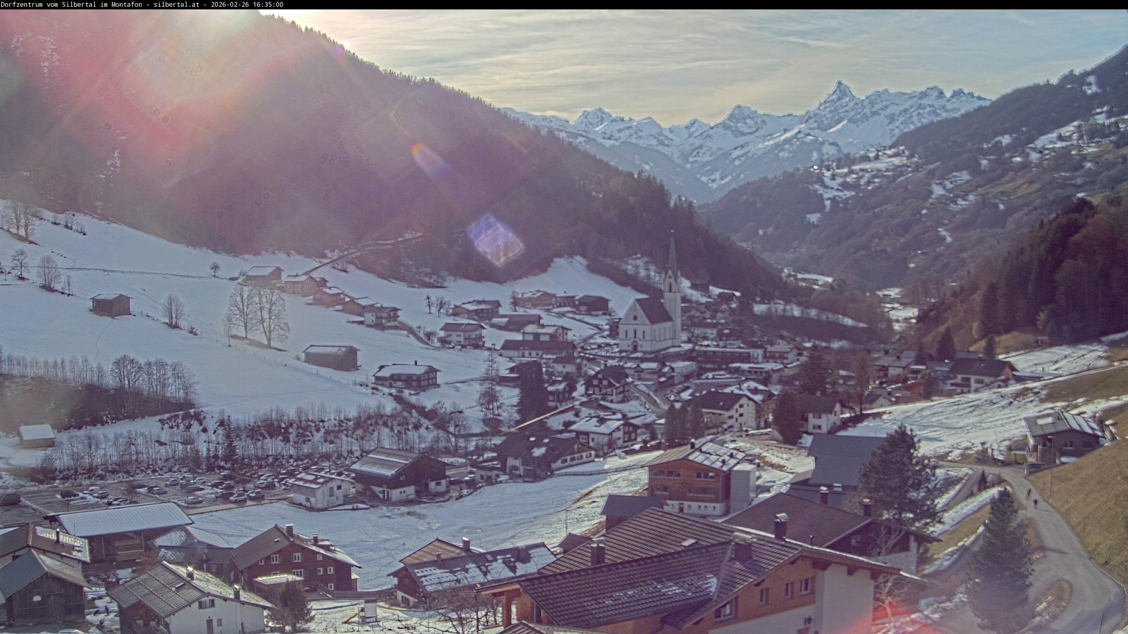 Archived image Webcam Silbertal, Vorarlberg