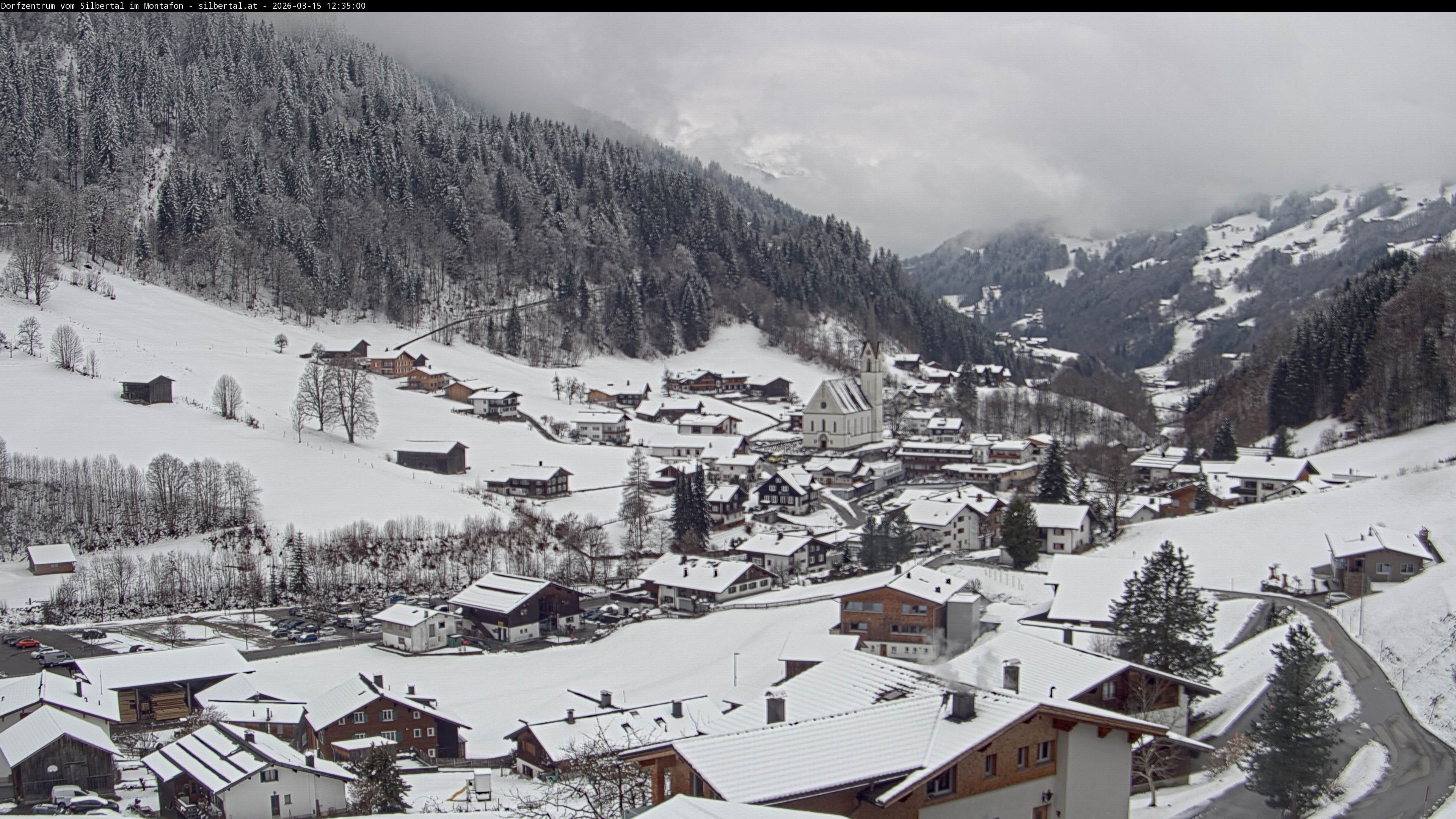 Archived image Webcam Silbertal, Vorarlberg
