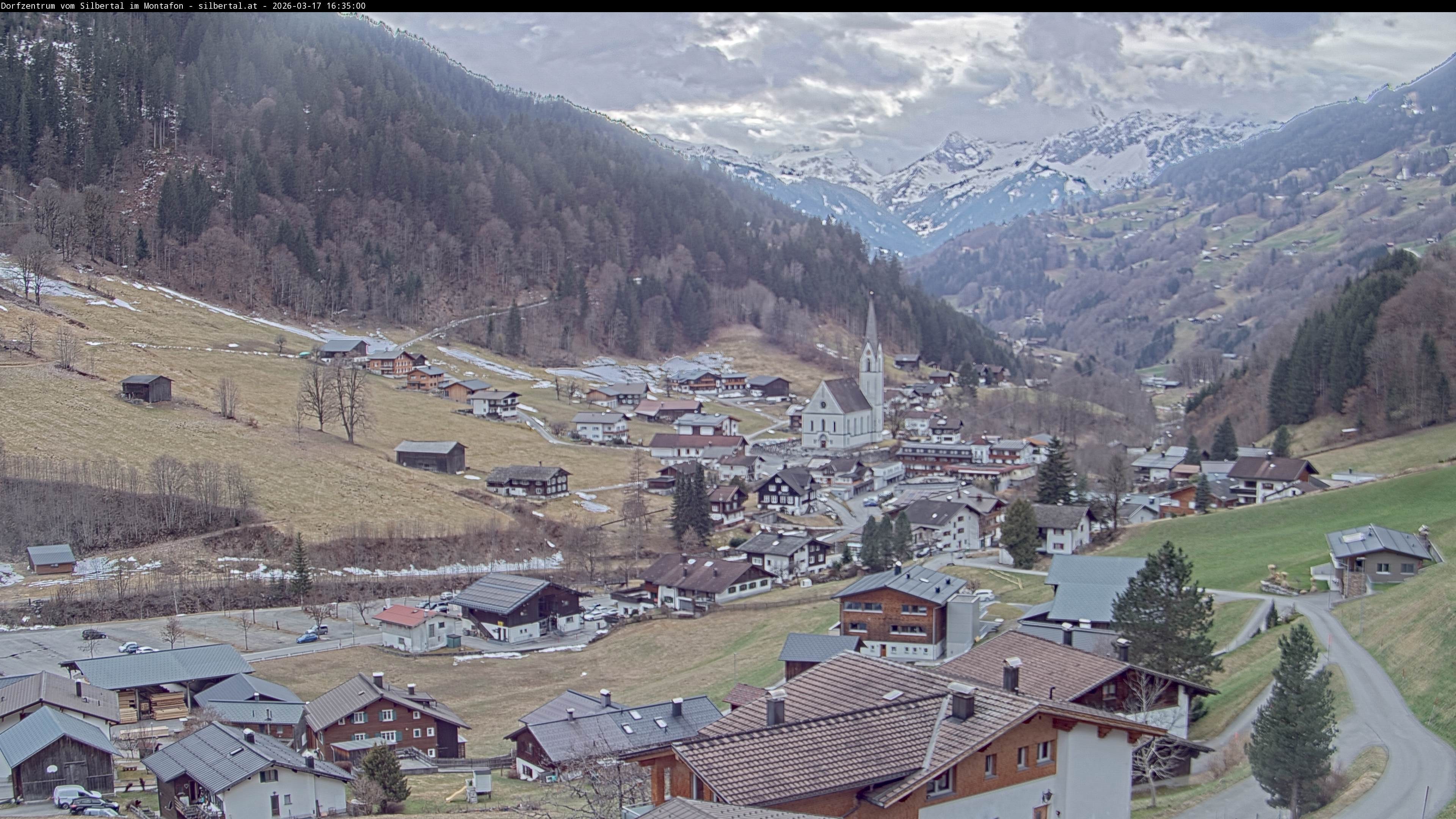 Archived image Webcam Silbertal, Vorarlberg