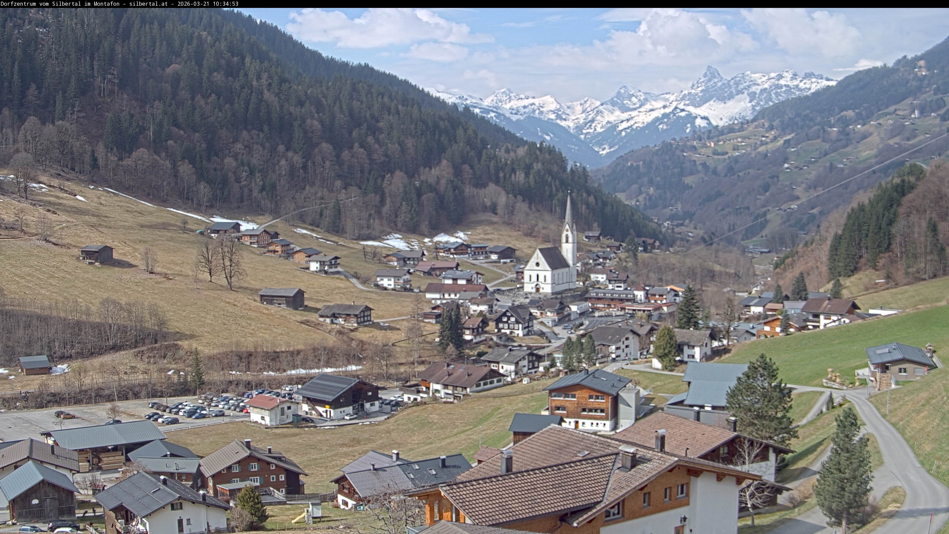 Archived image Webcam Silbertal, Vorarlberg
