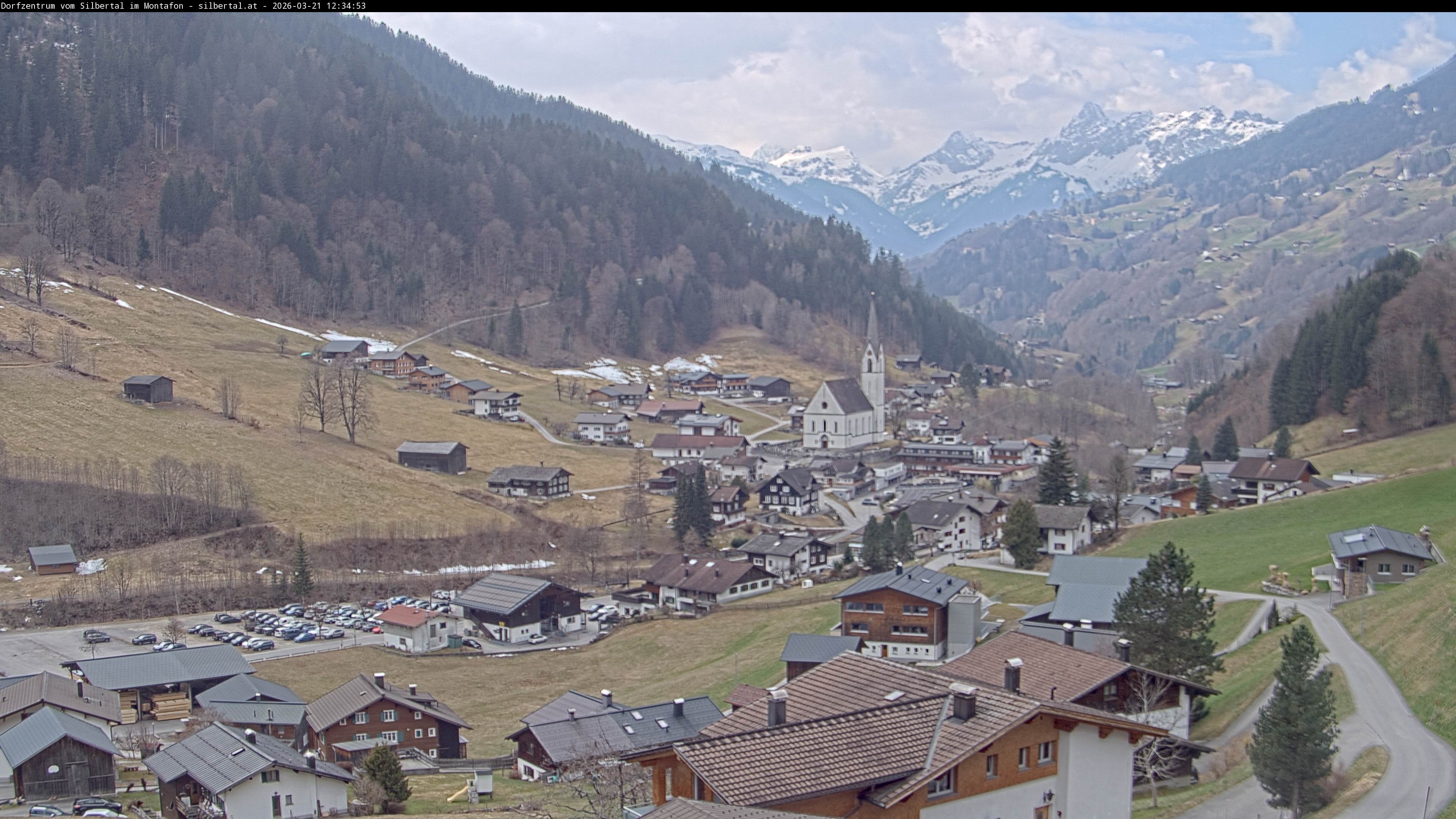 Archived image Webcam Silbertal, Vorarlberg