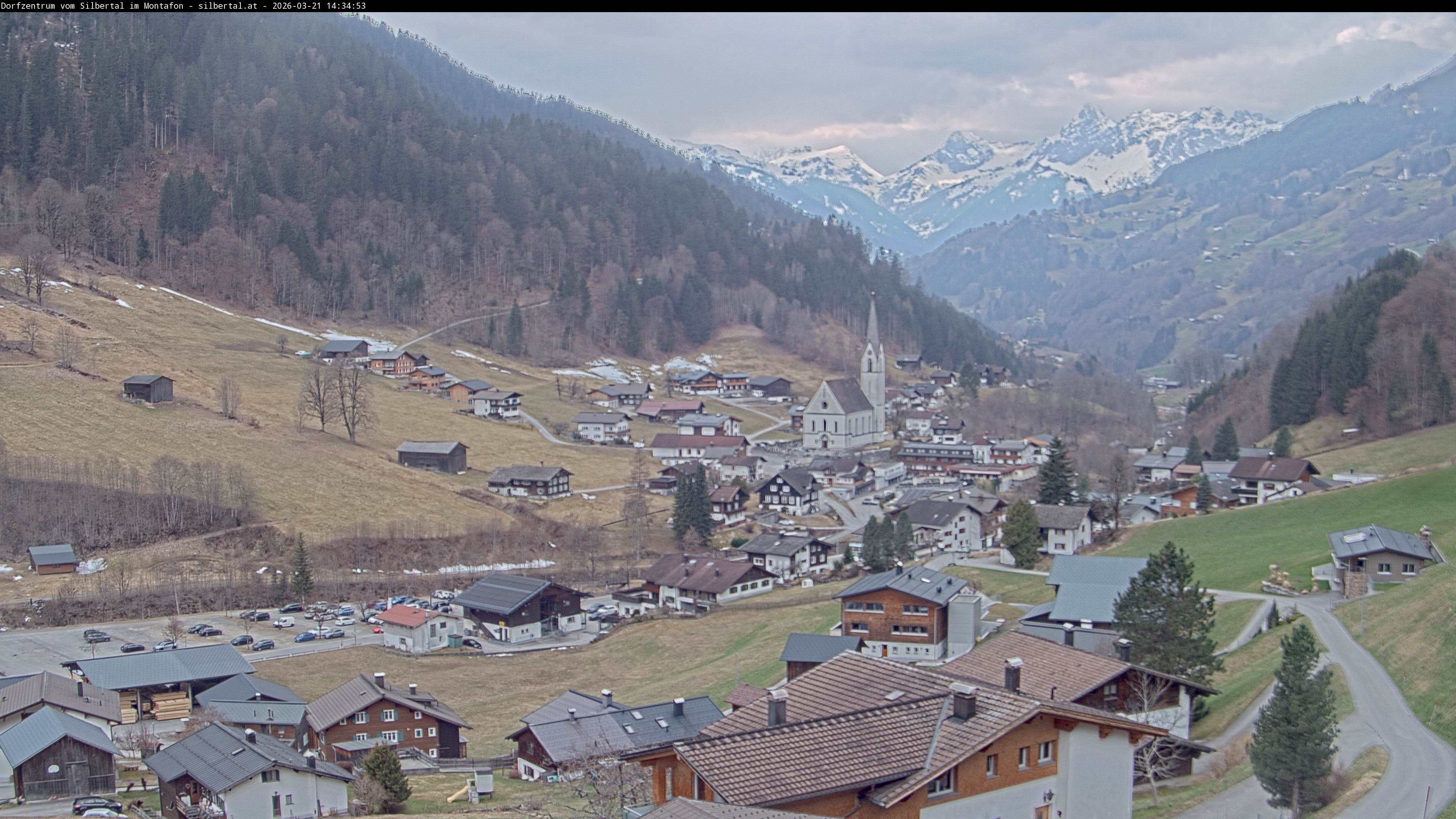 Archived image Webcam Silbertal, Vorarlberg