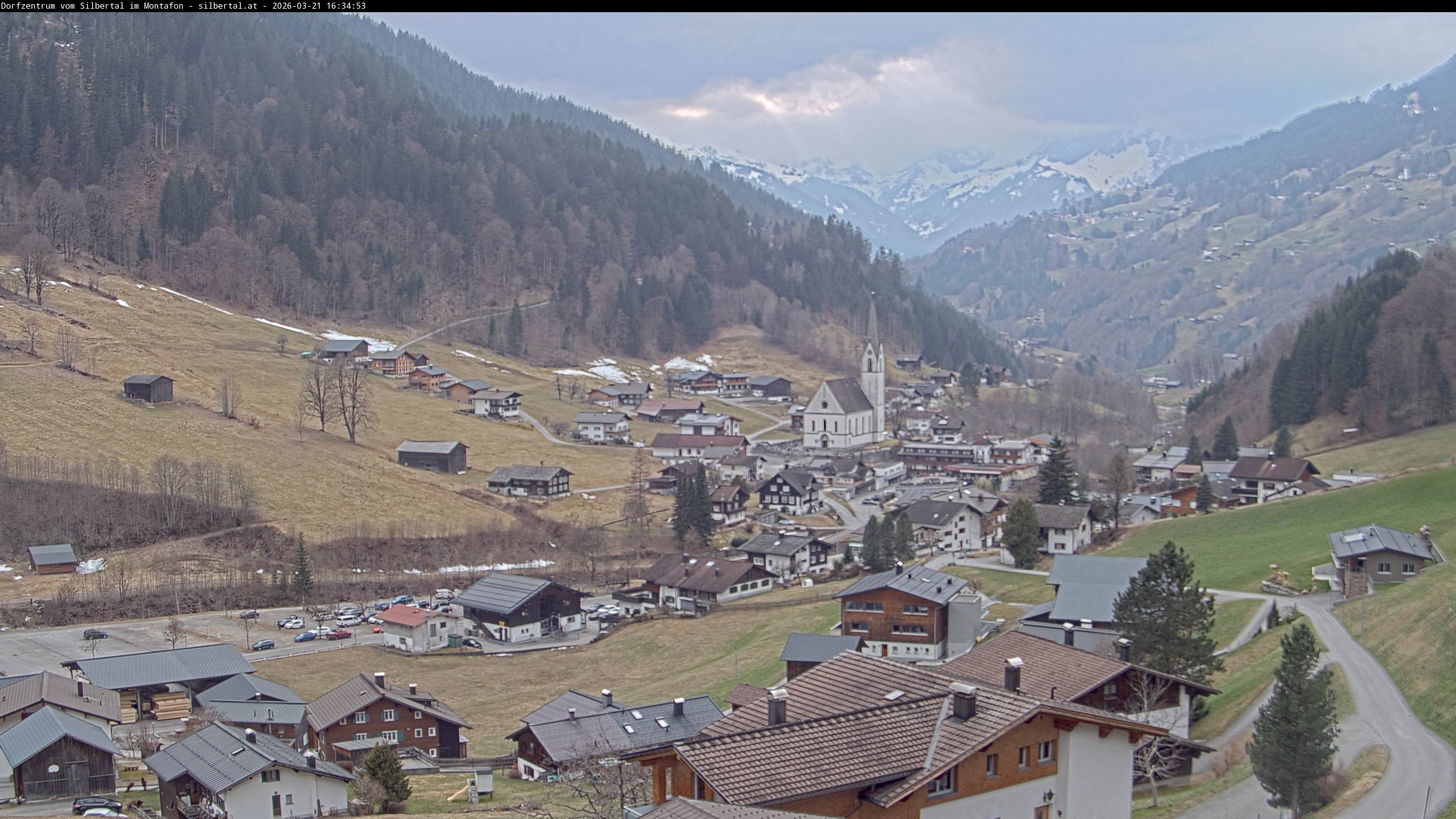 Archived image Webcam Silbertal, Vorarlberg