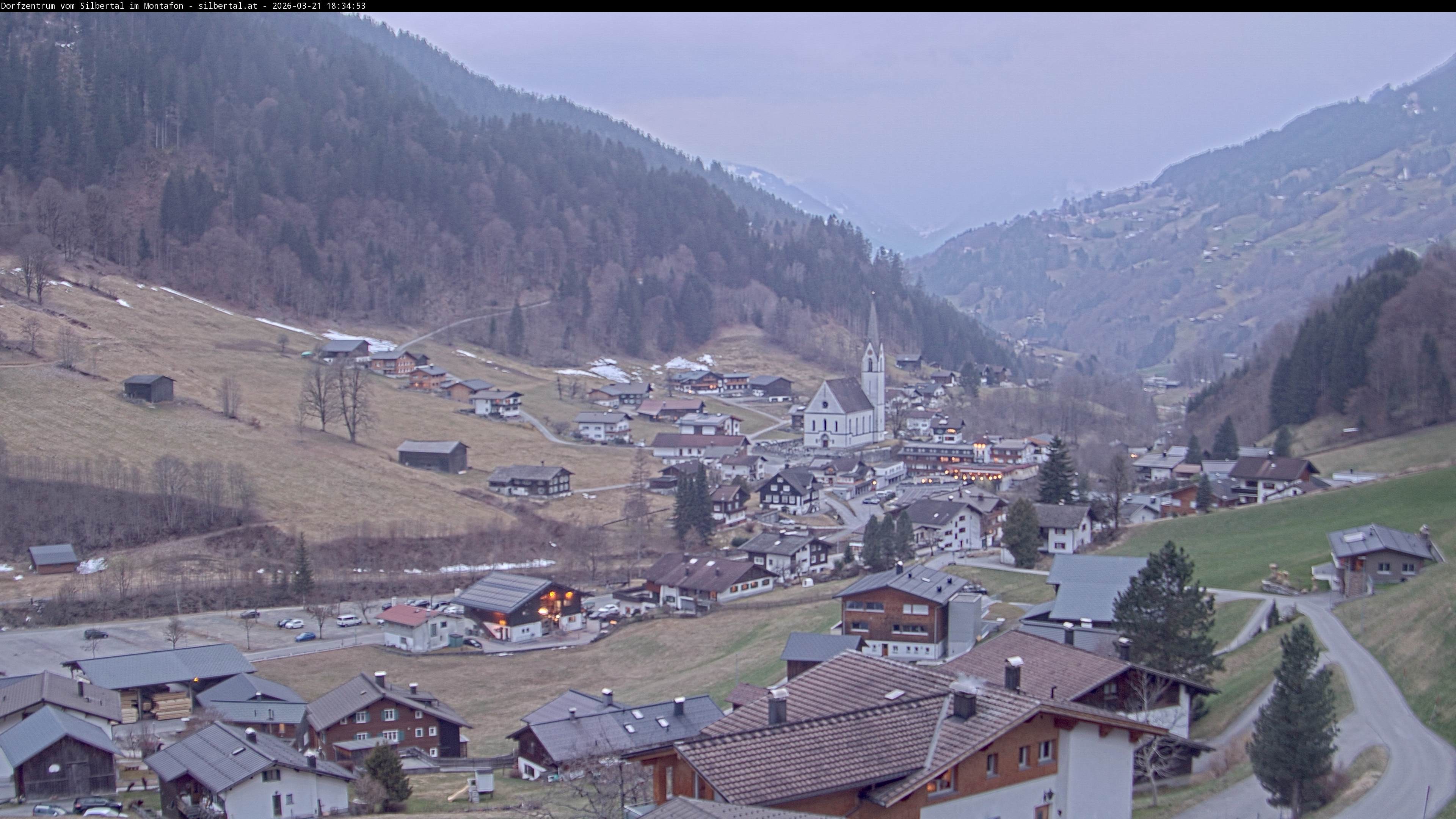 Archived image Webcam Silbertal, Vorarlberg