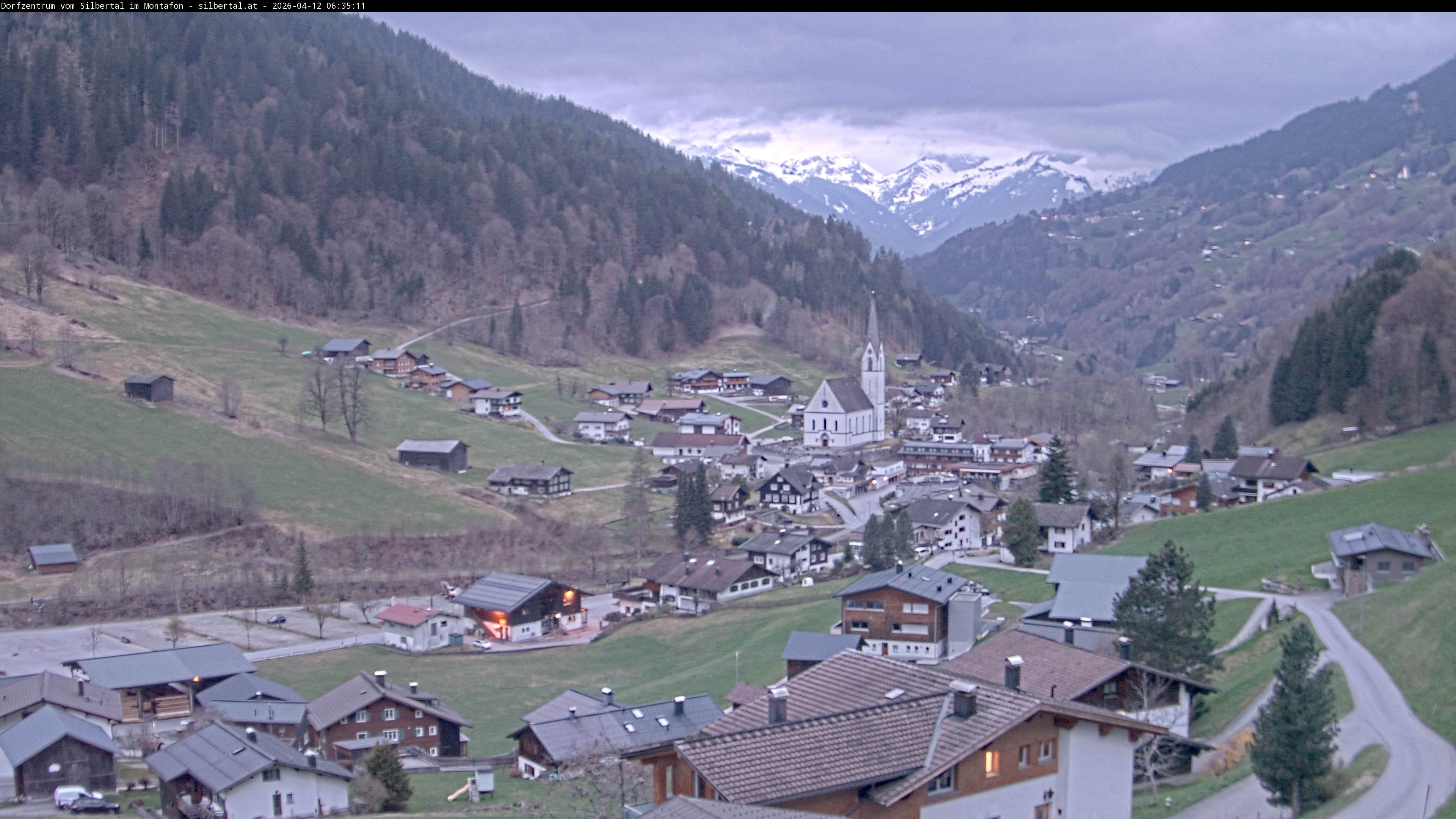 Archived image Webcam Silbertal, Vorarlberg