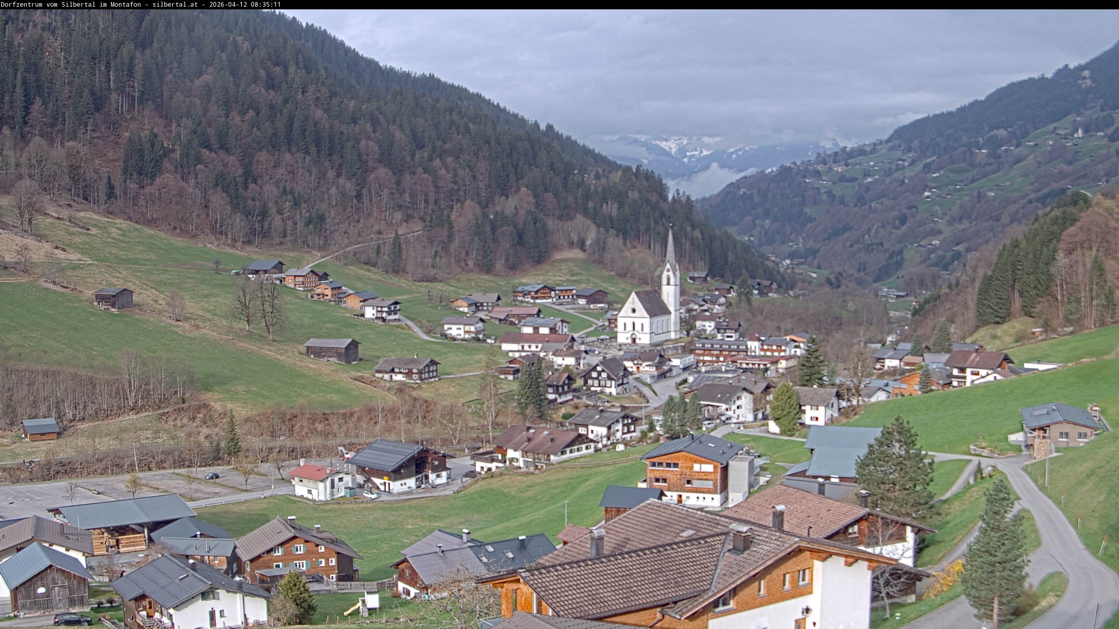 Archived image Webcam Silbertal, Vorarlberg