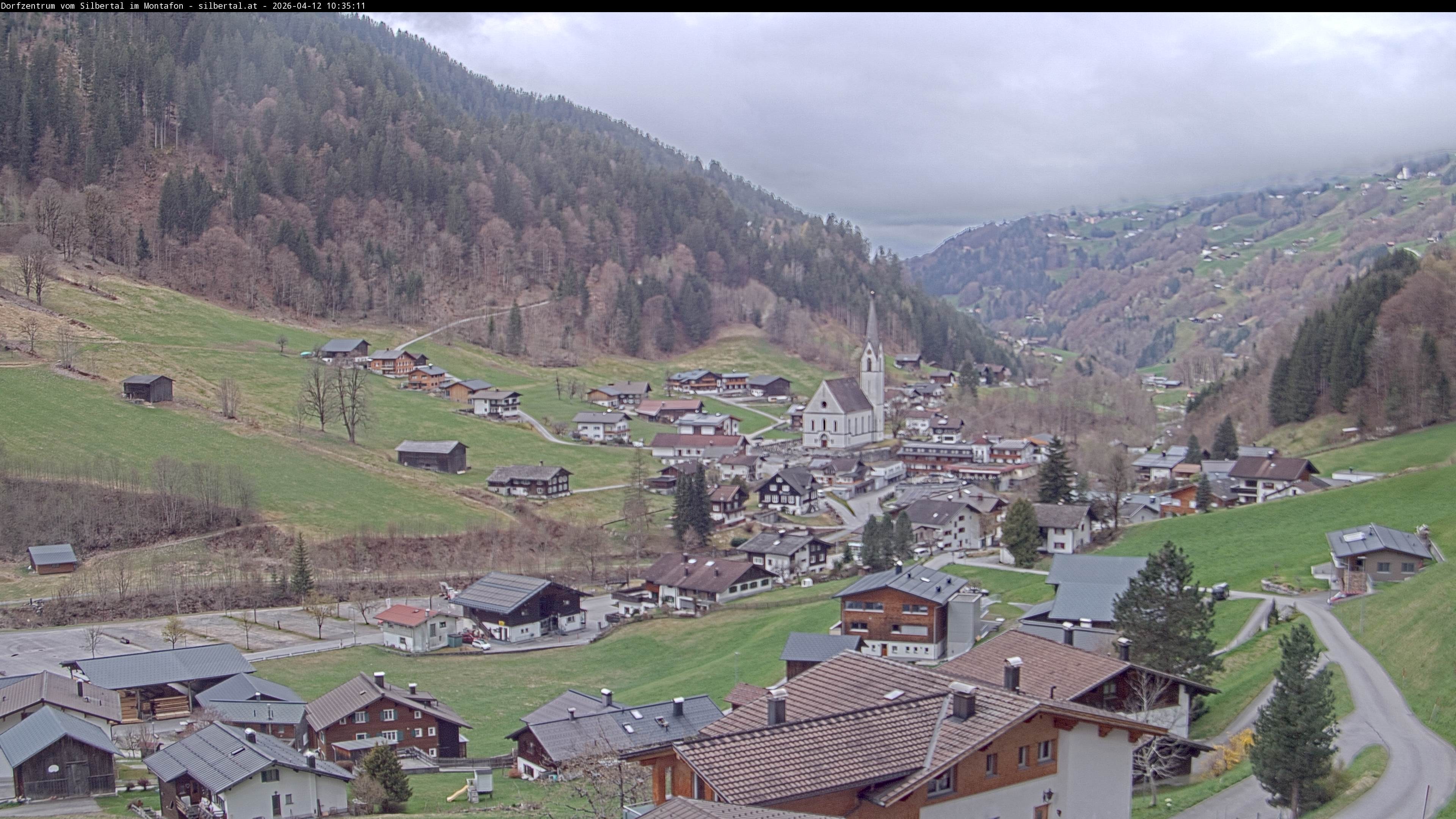 Archived image Webcam Silbertal, Vorarlberg