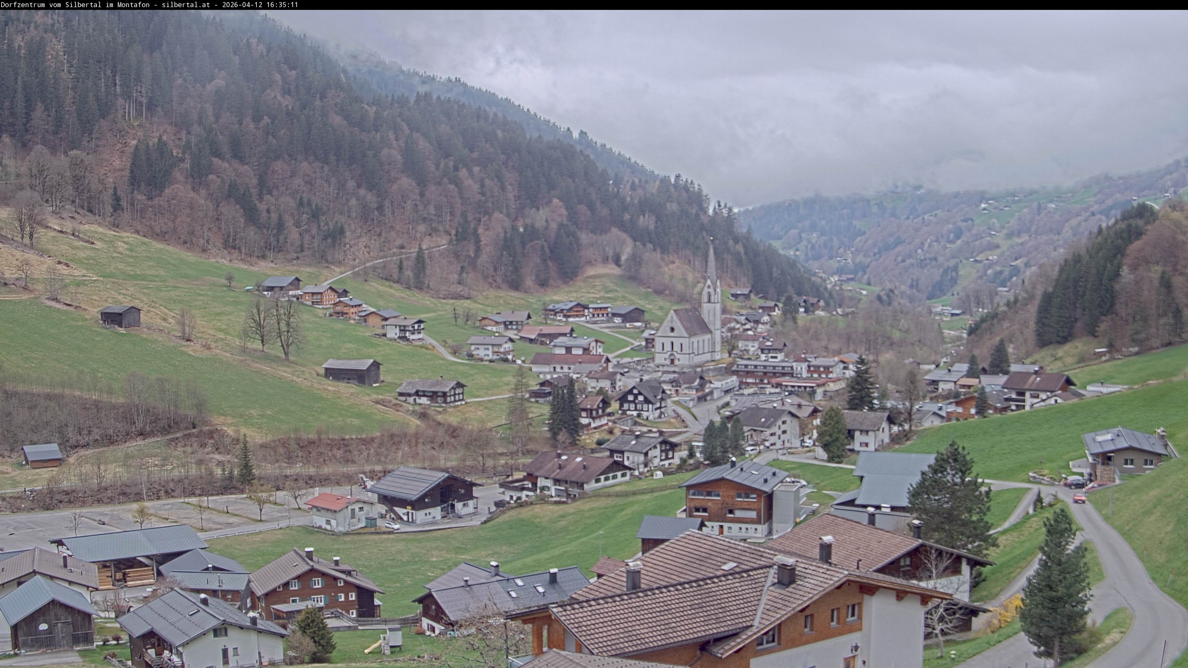 Archived image Webcam Silbertal, Vorarlberg