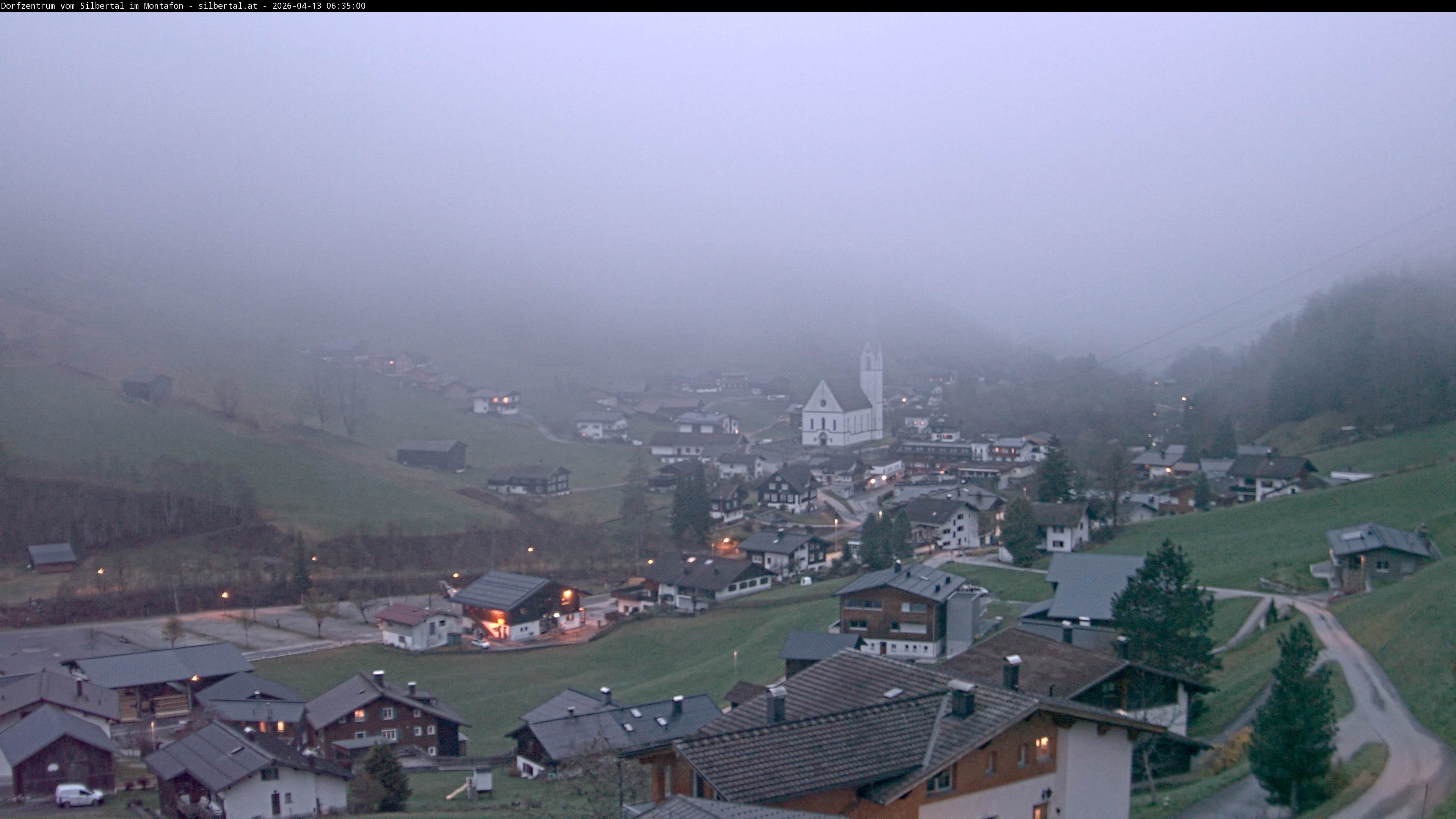 Archived image Webcam Silbertal, Vorarlberg