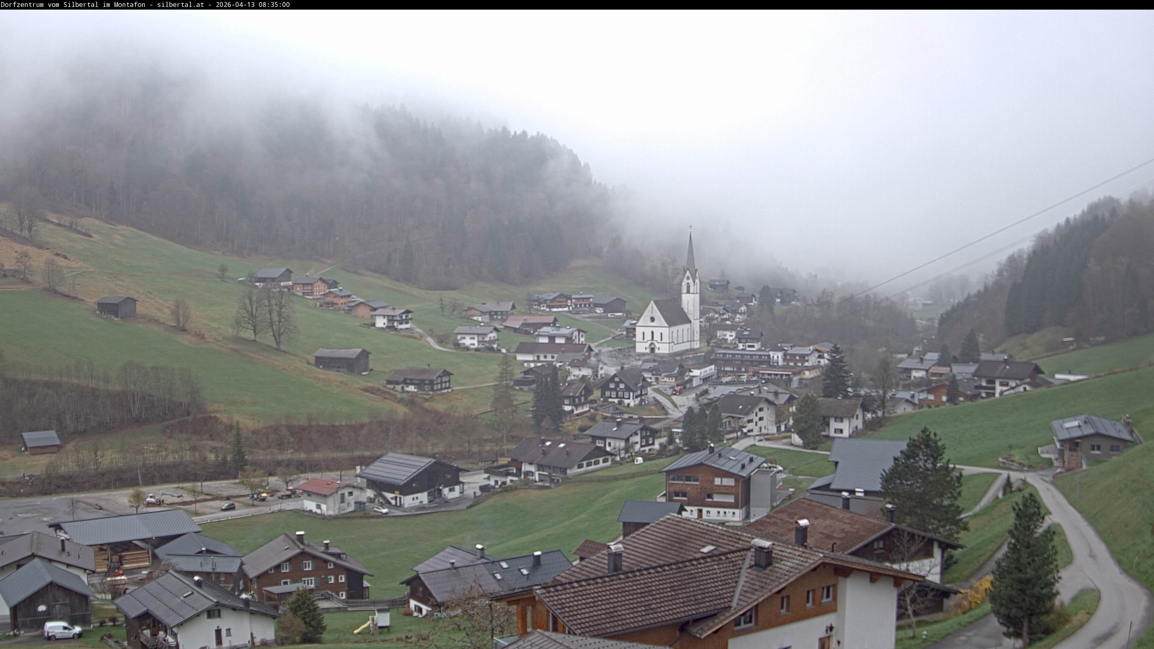 Archived image Webcam Silbertal, Vorarlberg