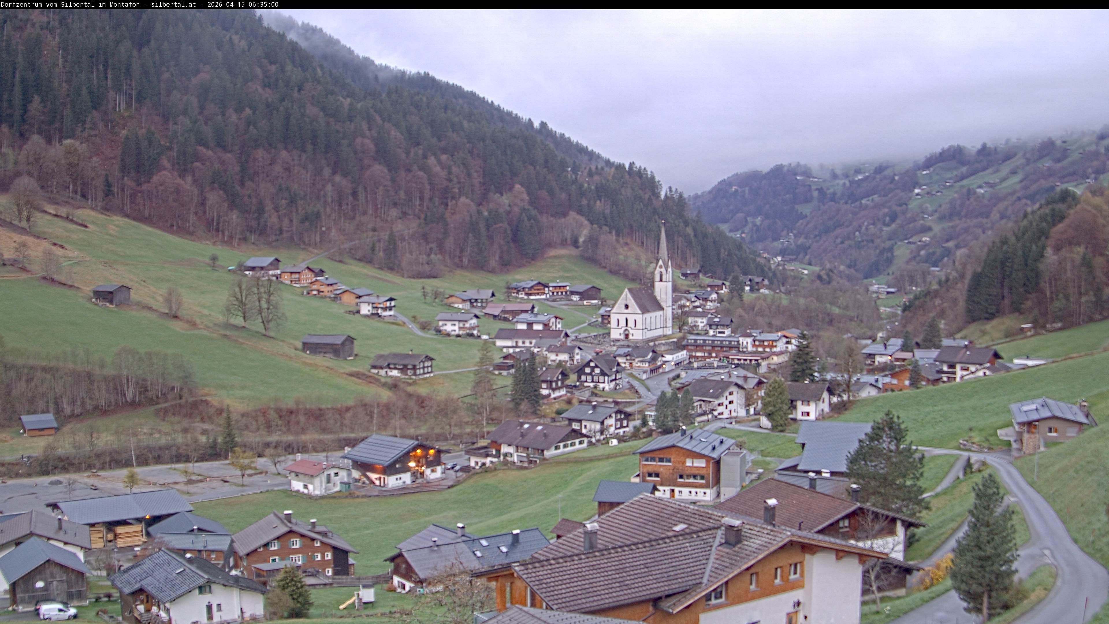 Archived image Webcam Silbertal, Vorarlberg