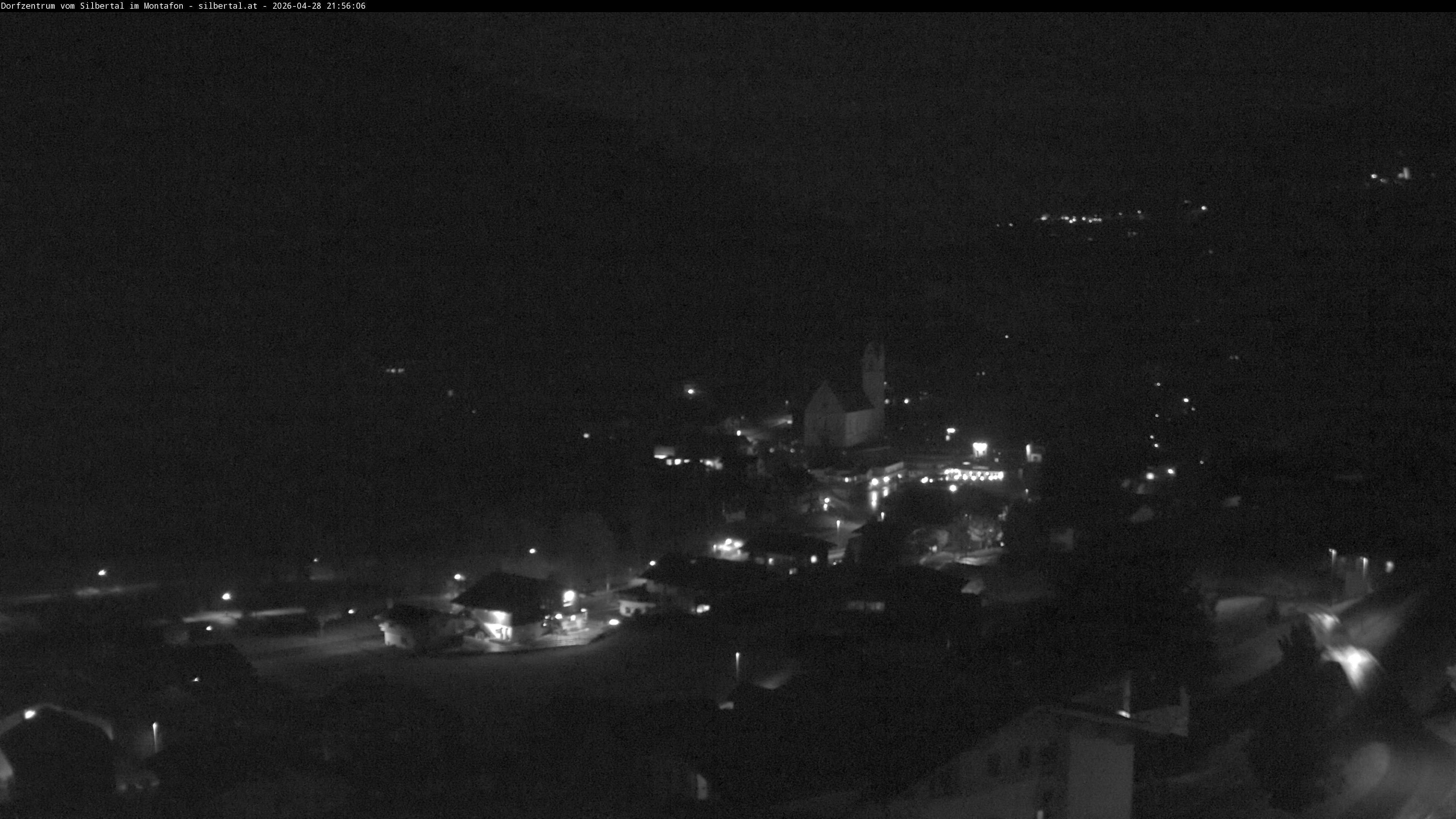 Archiv Foto Webcam Blick auf Silbertal, Vorarlberg