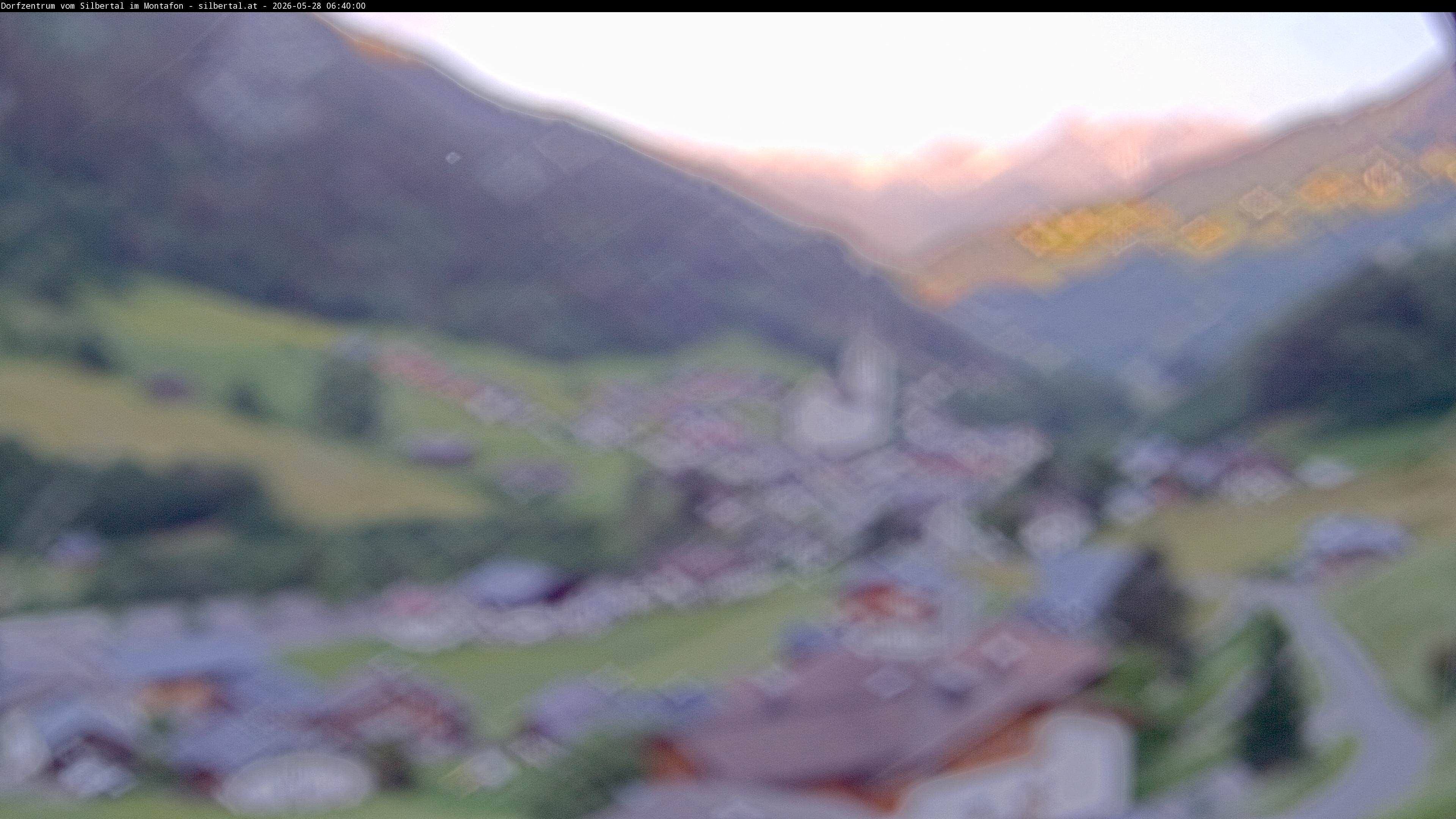 Archived image Webcam Silbertal, Vorarlberg