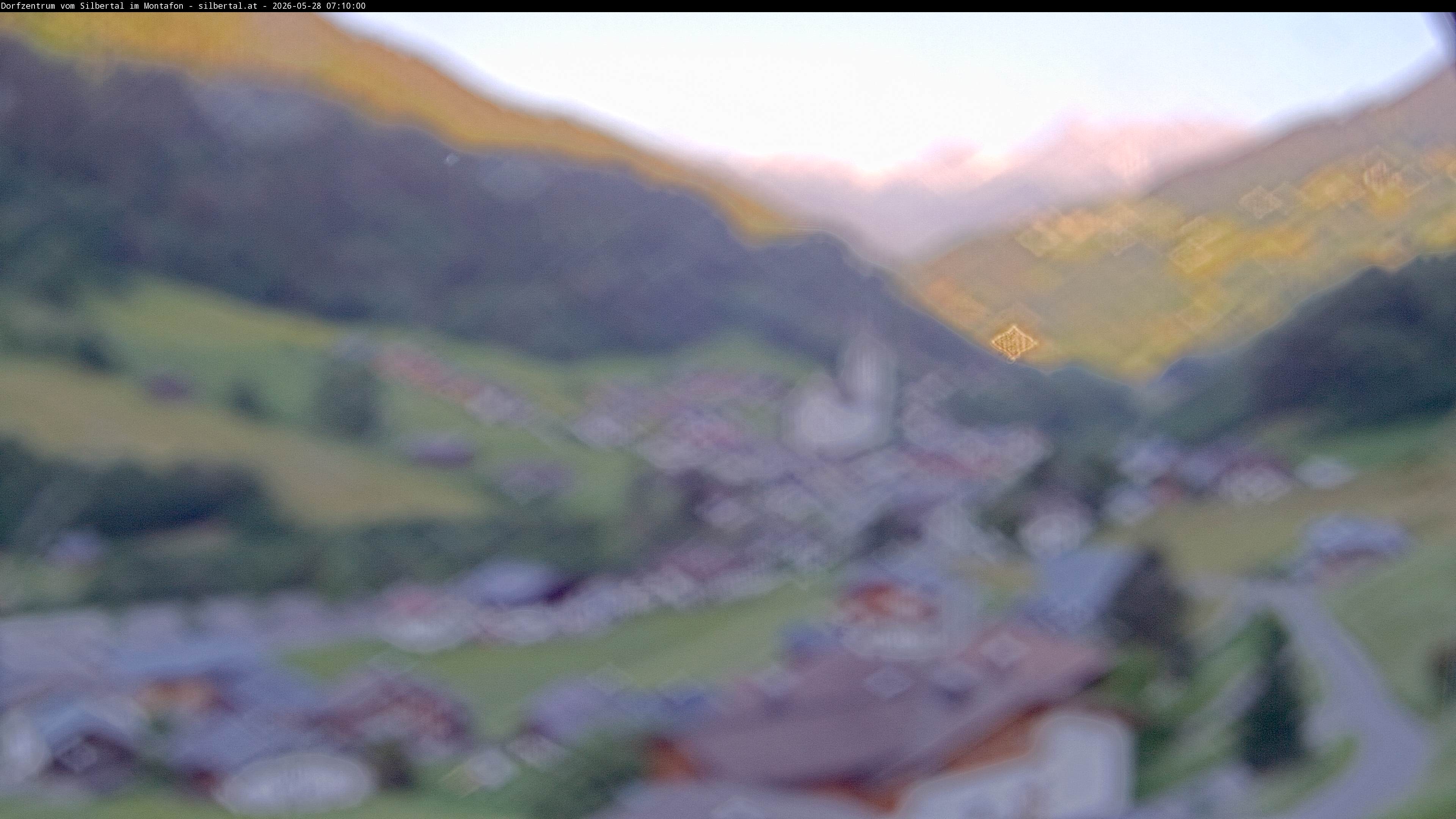 Archived image Webcam Silbertal, Vorarlberg