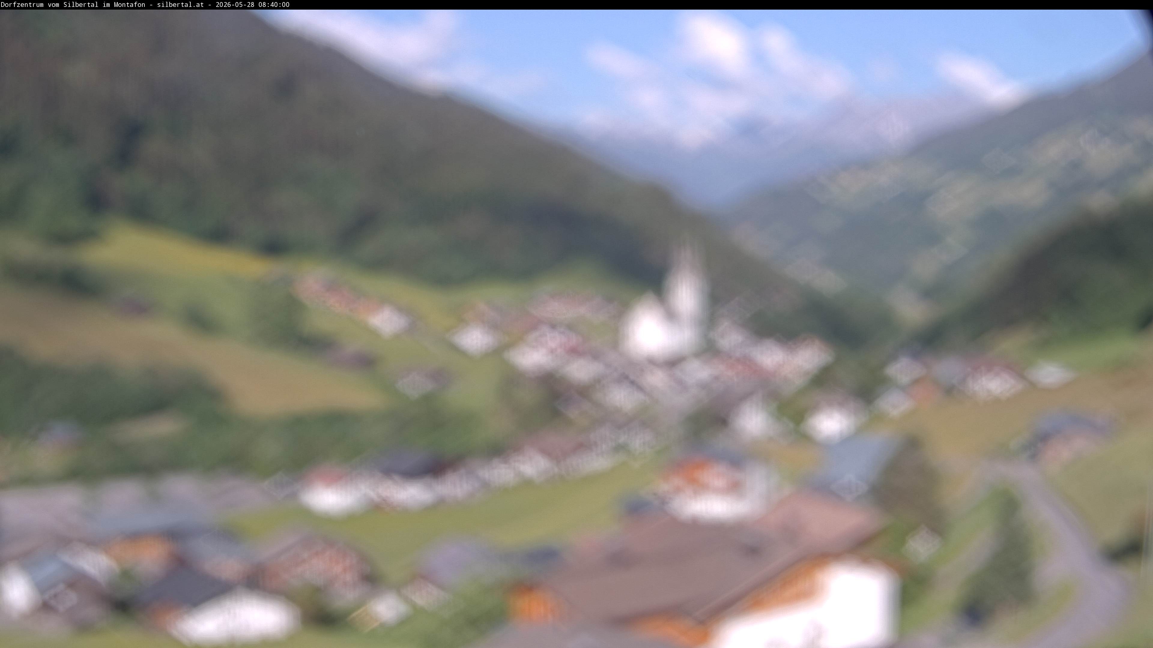 Archived image Webcam Silbertal, Vorarlberg