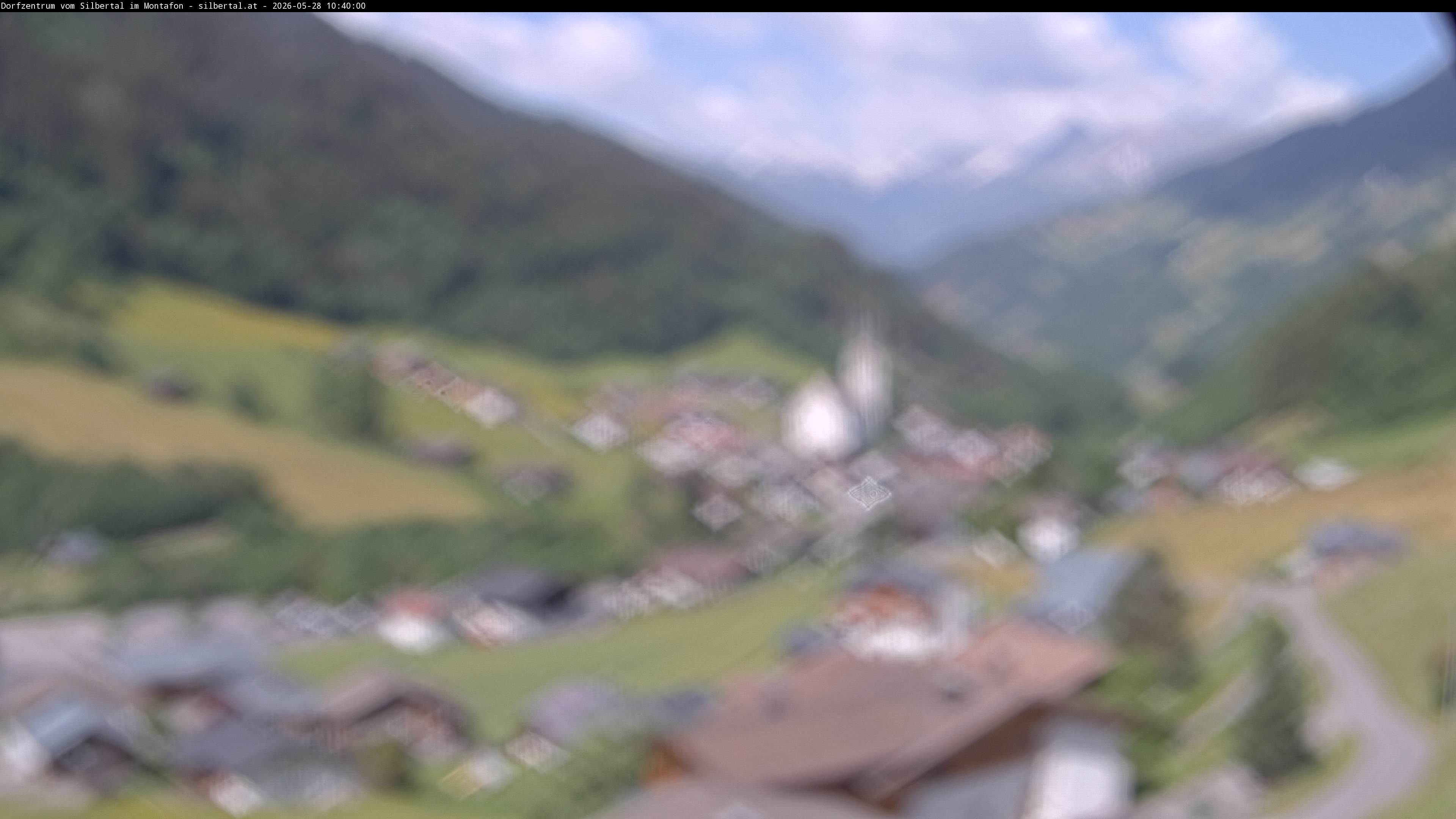 Archived image Webcam Silbertal, Vorarlberg