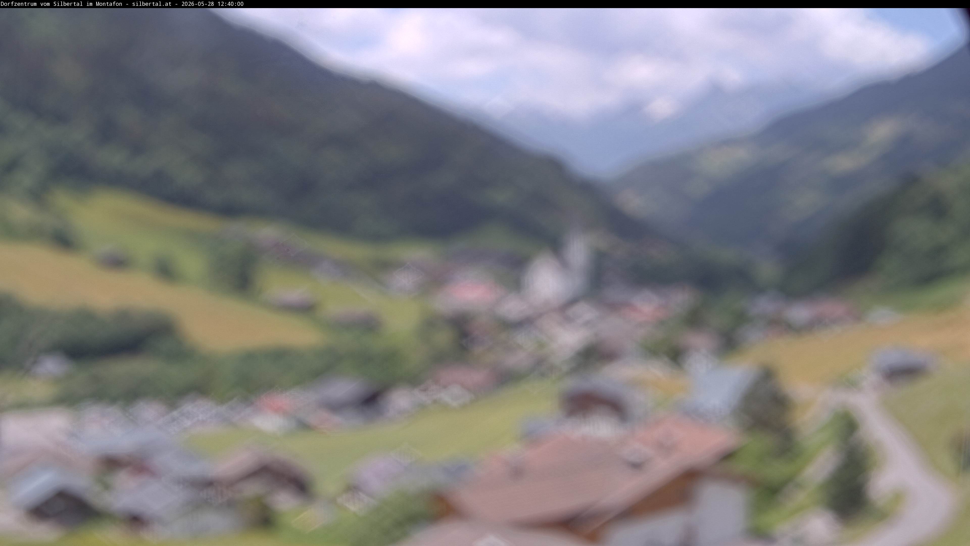 Archived image Webcam Silbertal, Vorarlberg