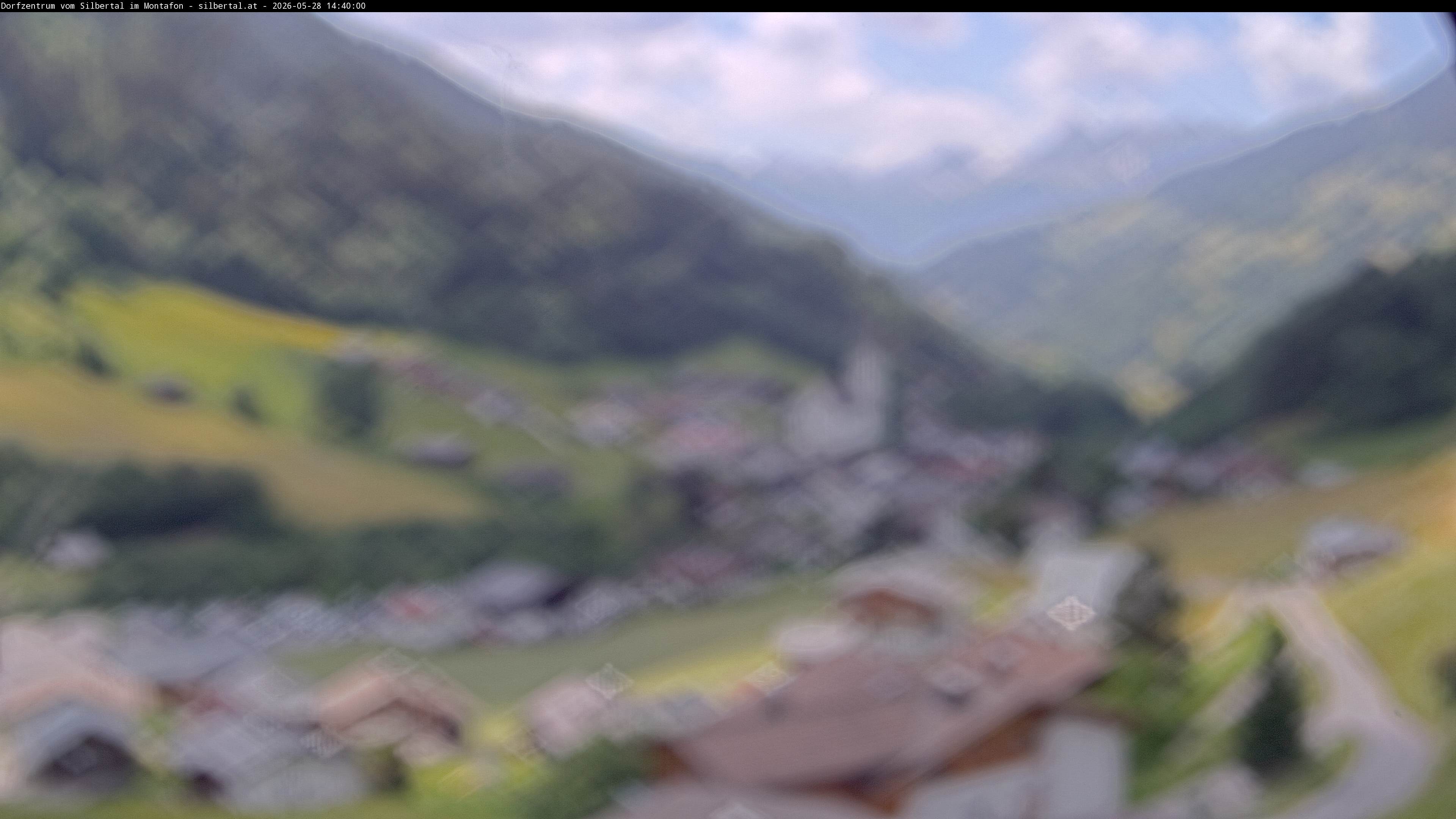 Archived image Webcam Silbertal, Vorarlberg