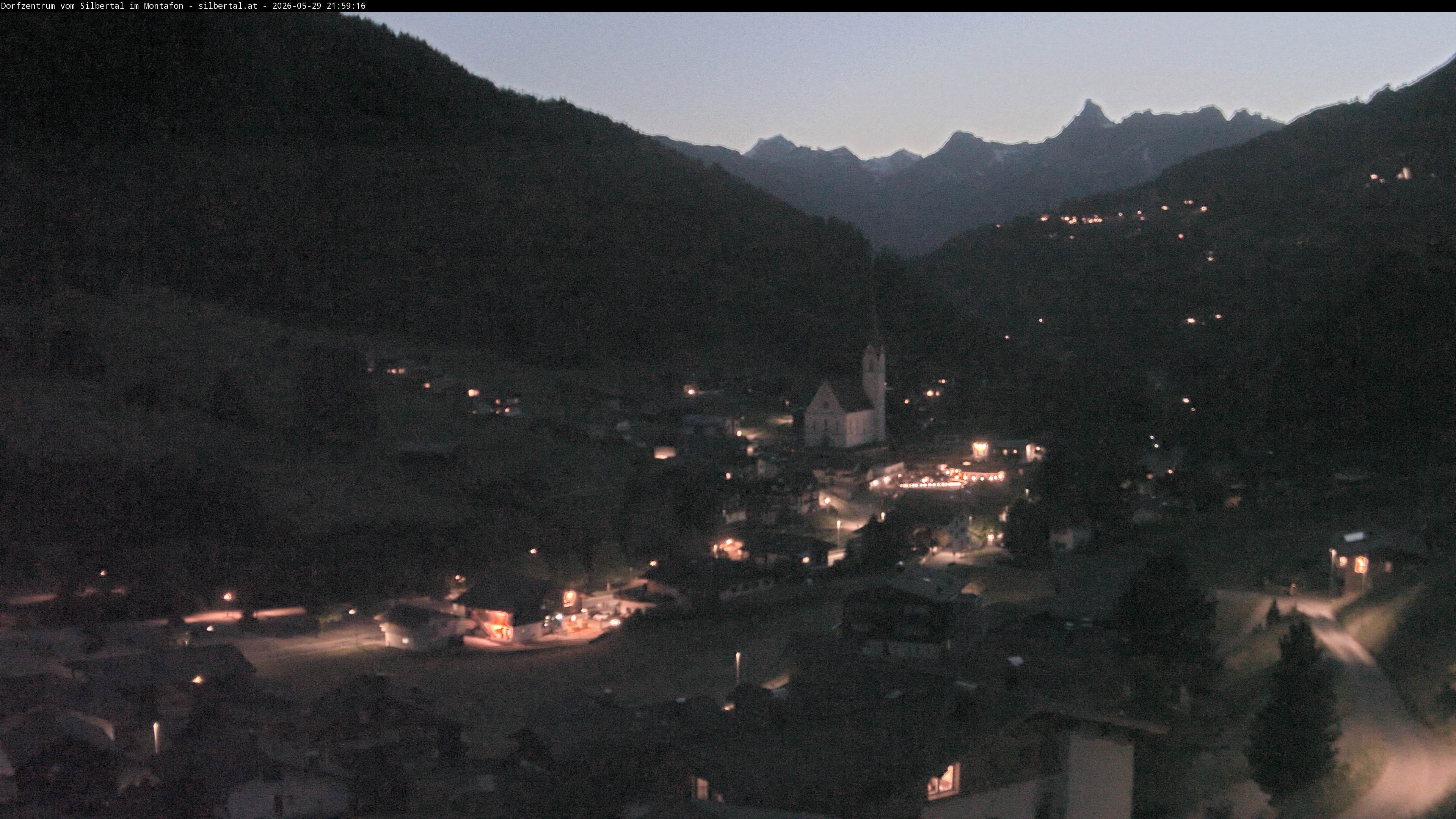 Archiv Foto Webcam Blick auf Silbertal, Vorarlberg