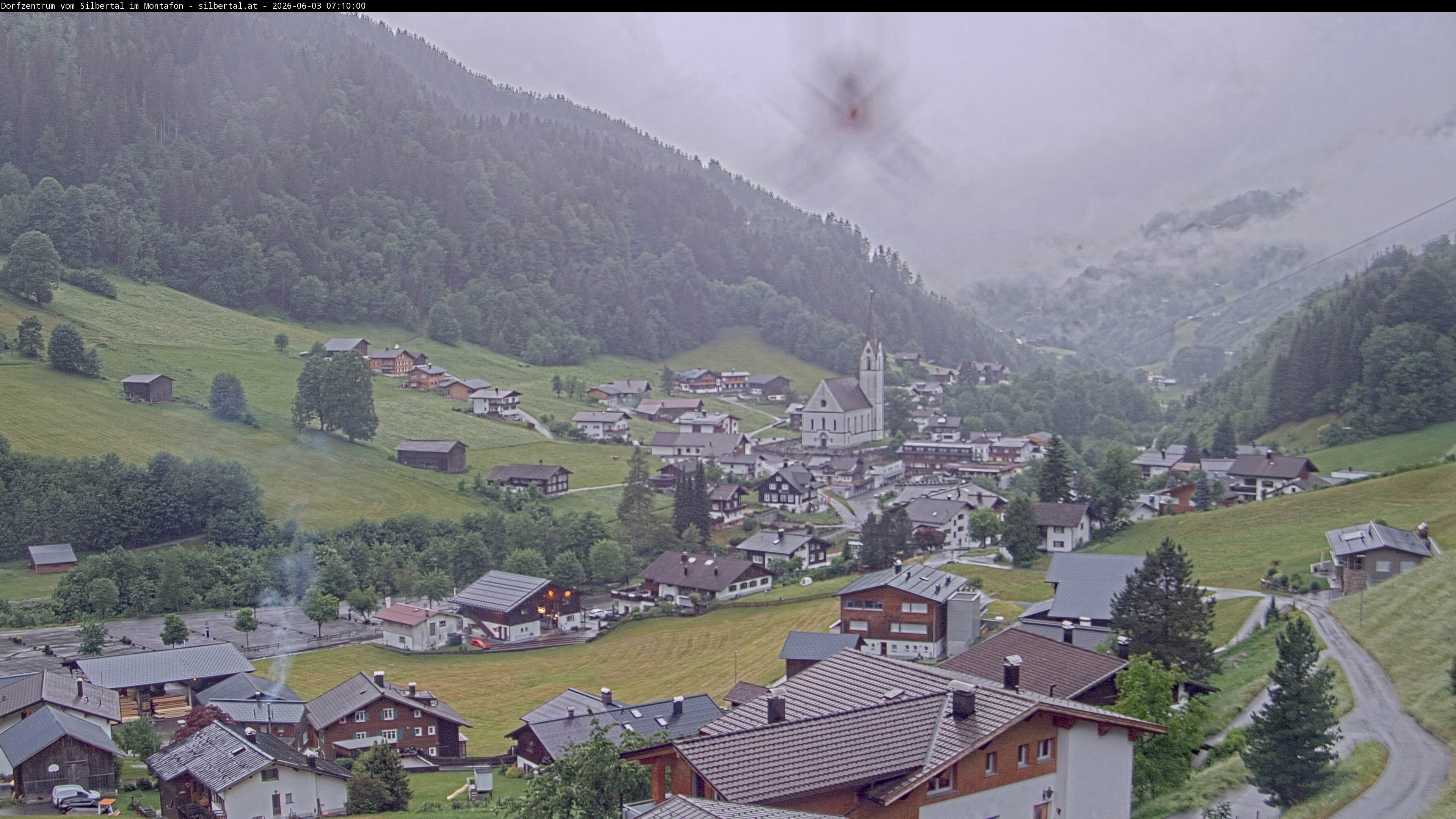 Archived image Webcam Silbertal, Vorarlberg