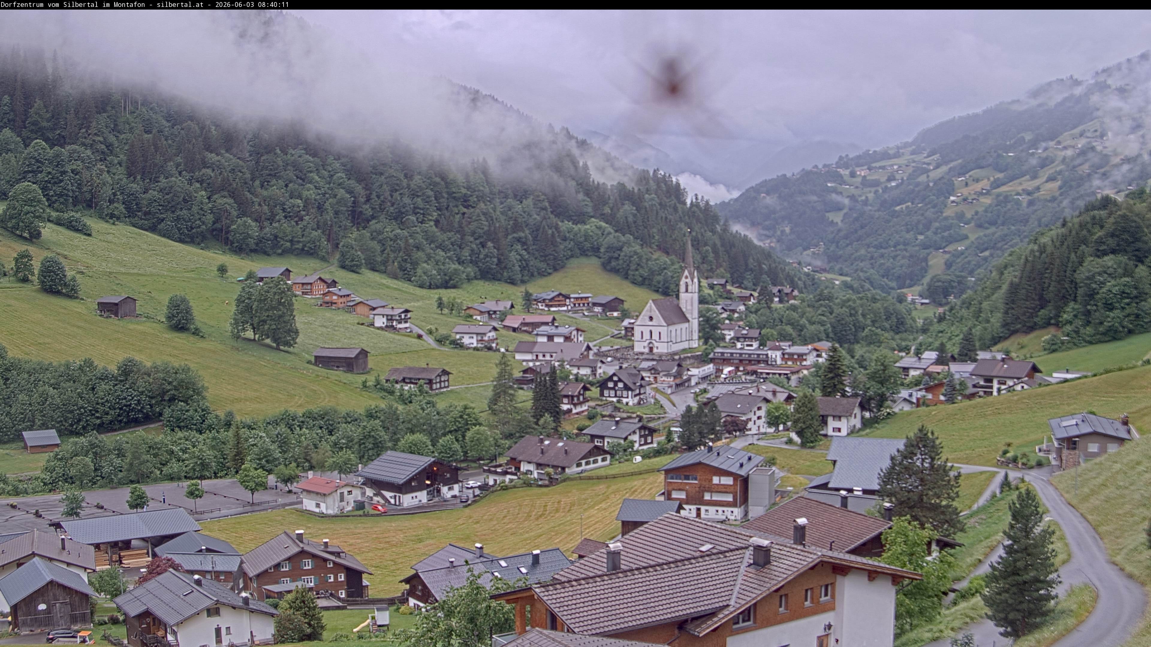Archived image Webcam Silbertal, Vorarlberg