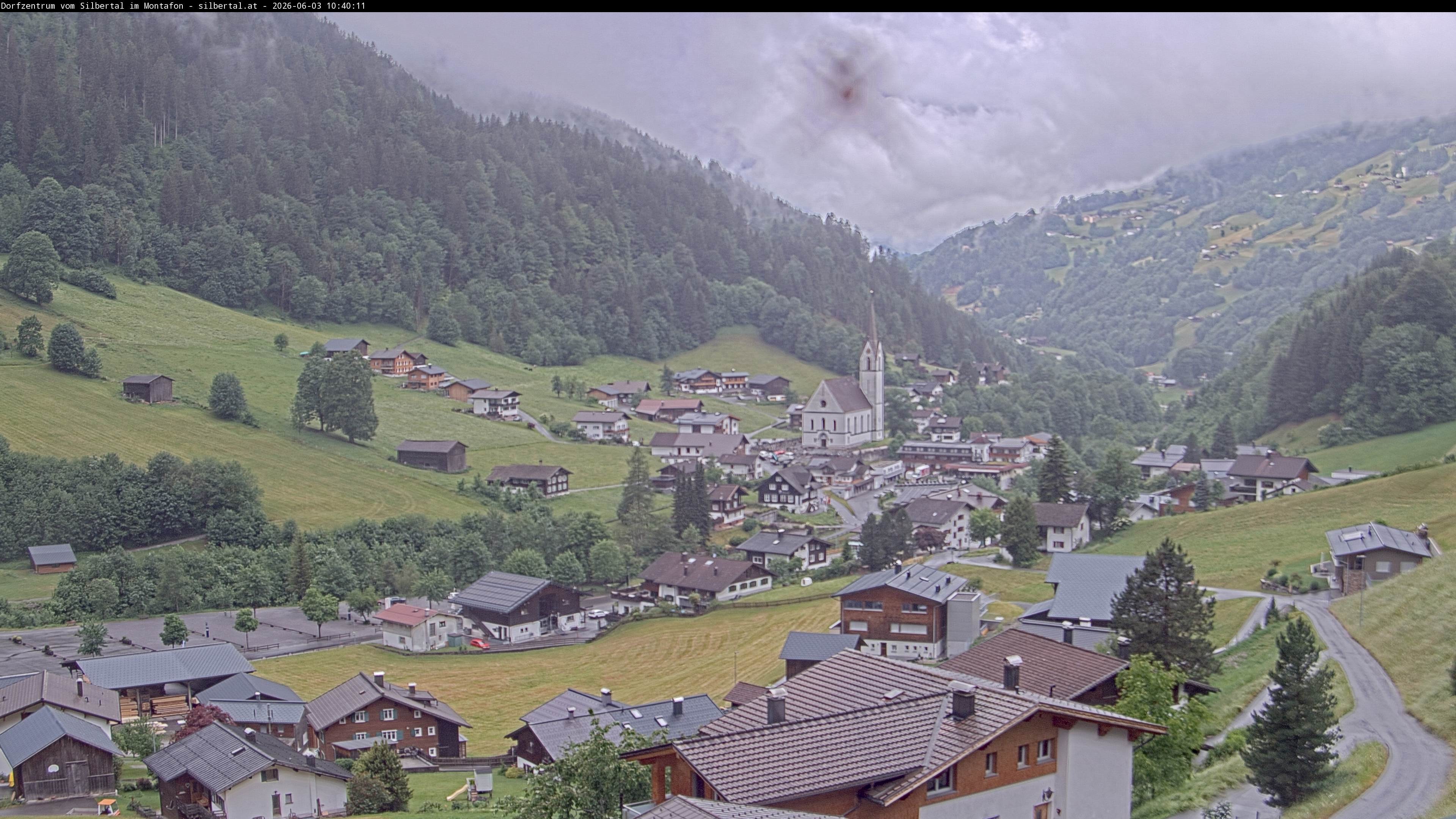 Archived image Webcam Silbertal, Vorarlberg