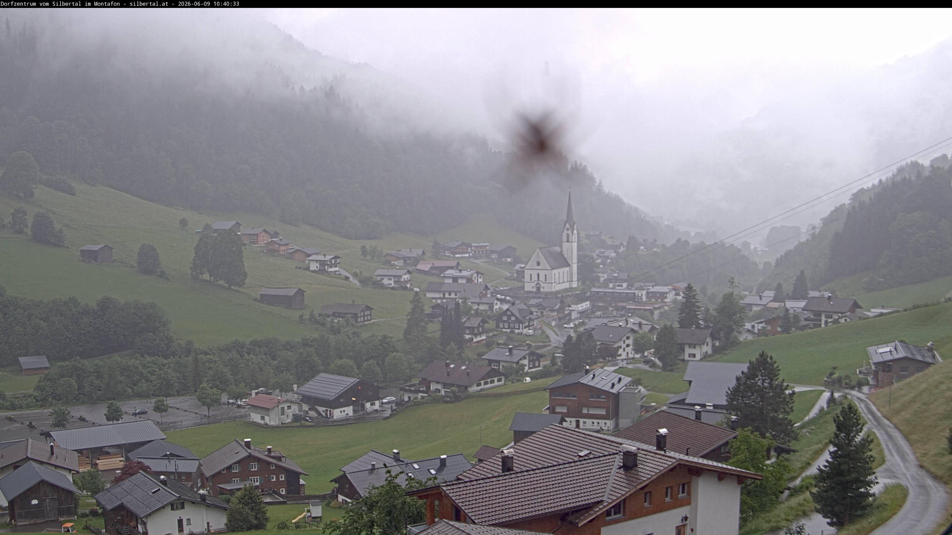 Archiv Foto Webcam Blick auf Silbertal, Vorarlberg
