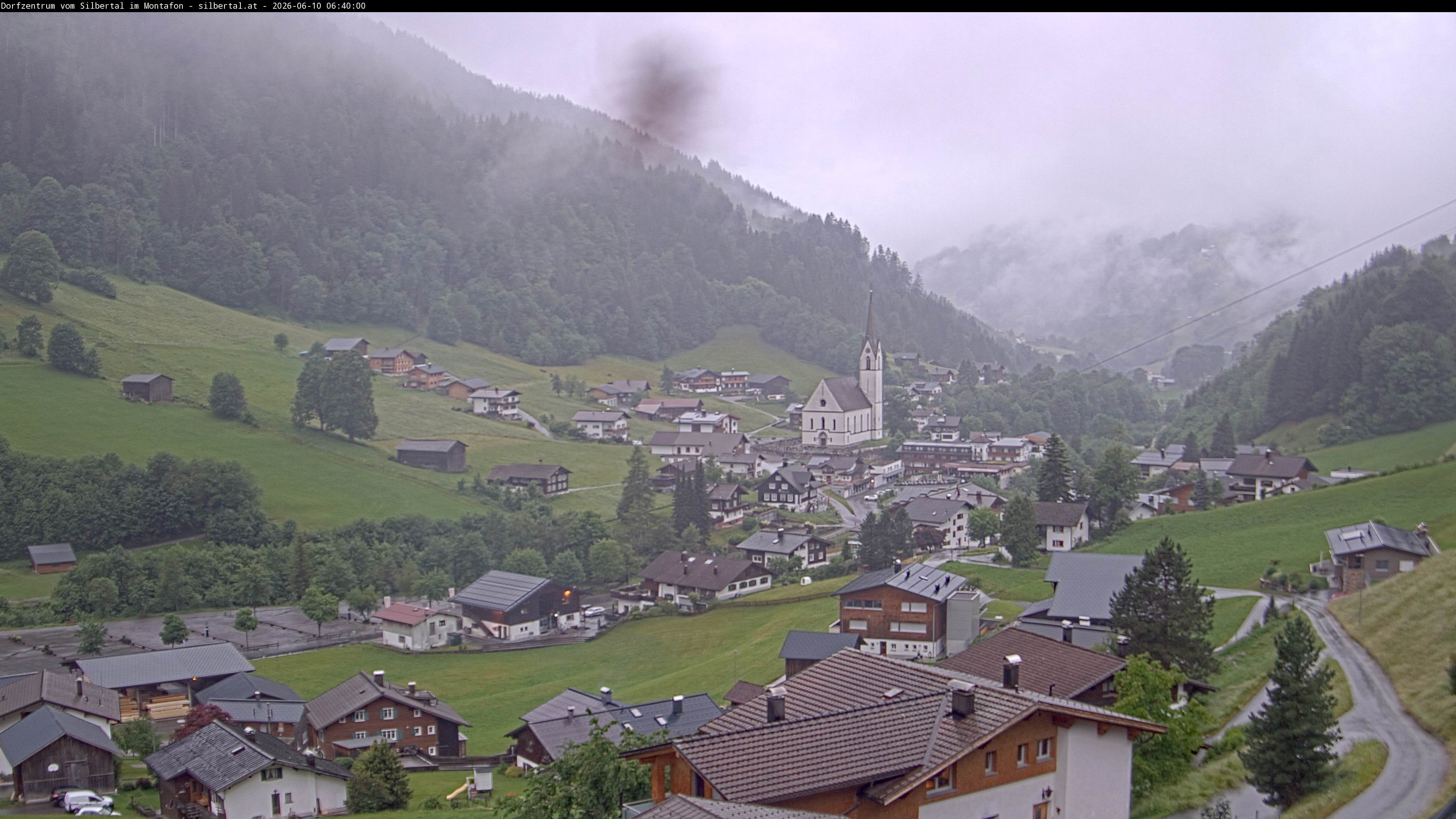 Archived image Webcam Silbertal, Vorarlberg