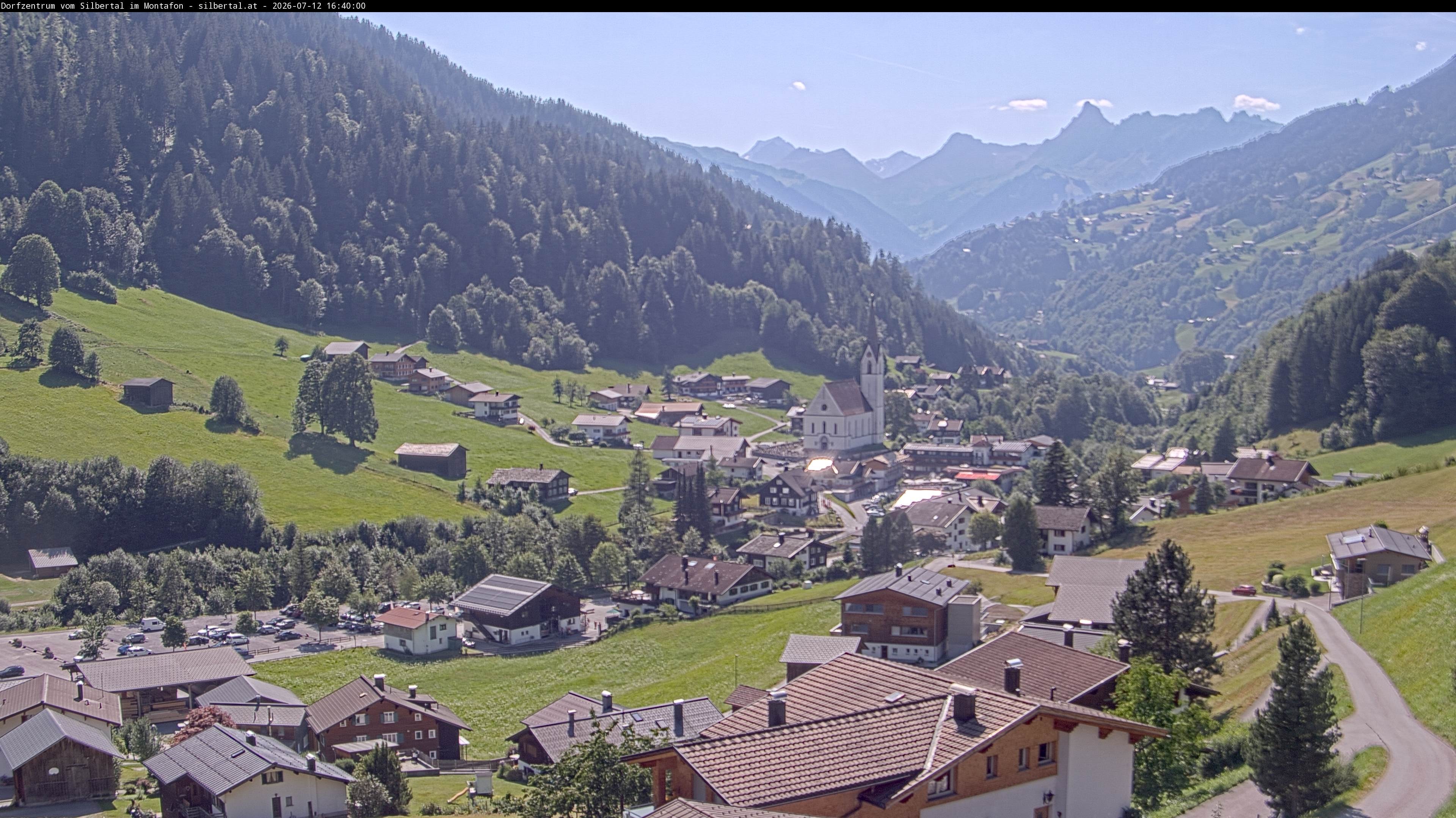 Archived image Webcam Silbertal, Vorarlberg