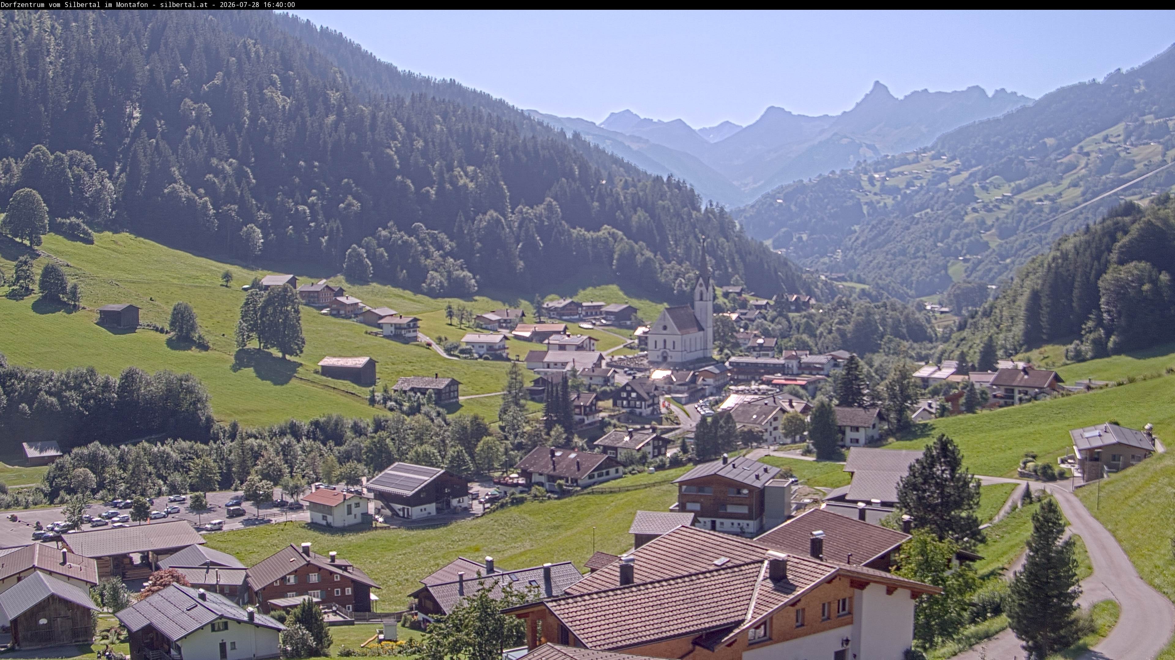 Archived image Webcam Silbertal, Vorarlberg
