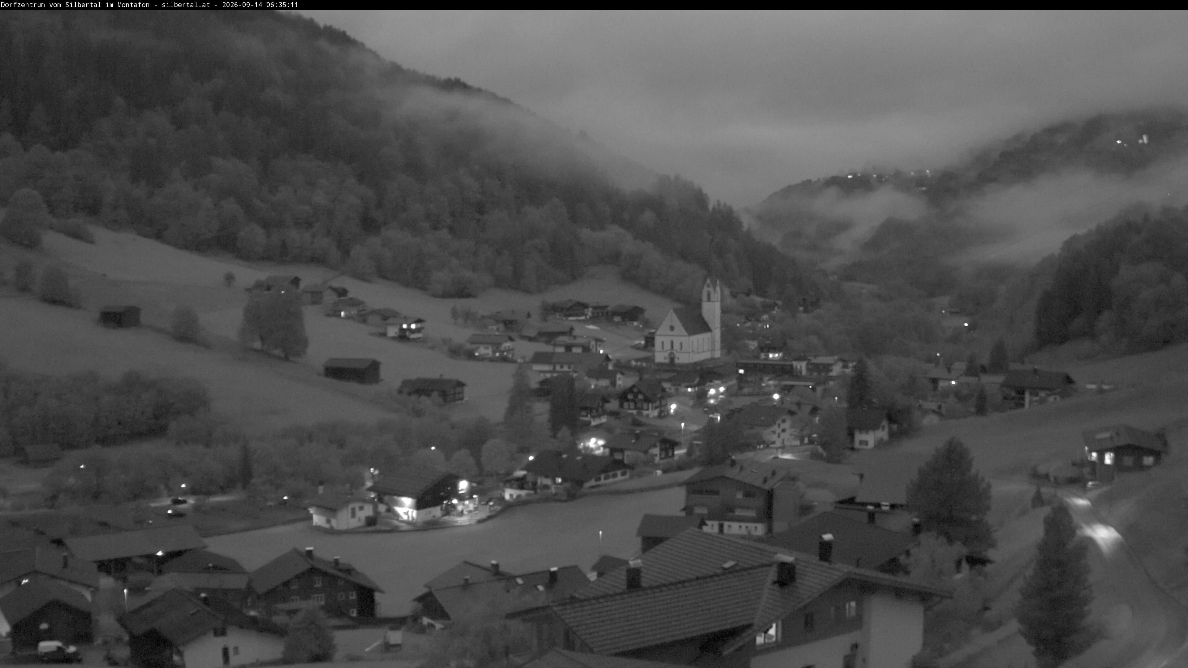 Archiv Foto Webcam Blick auf Silbertal, Vorarlberg