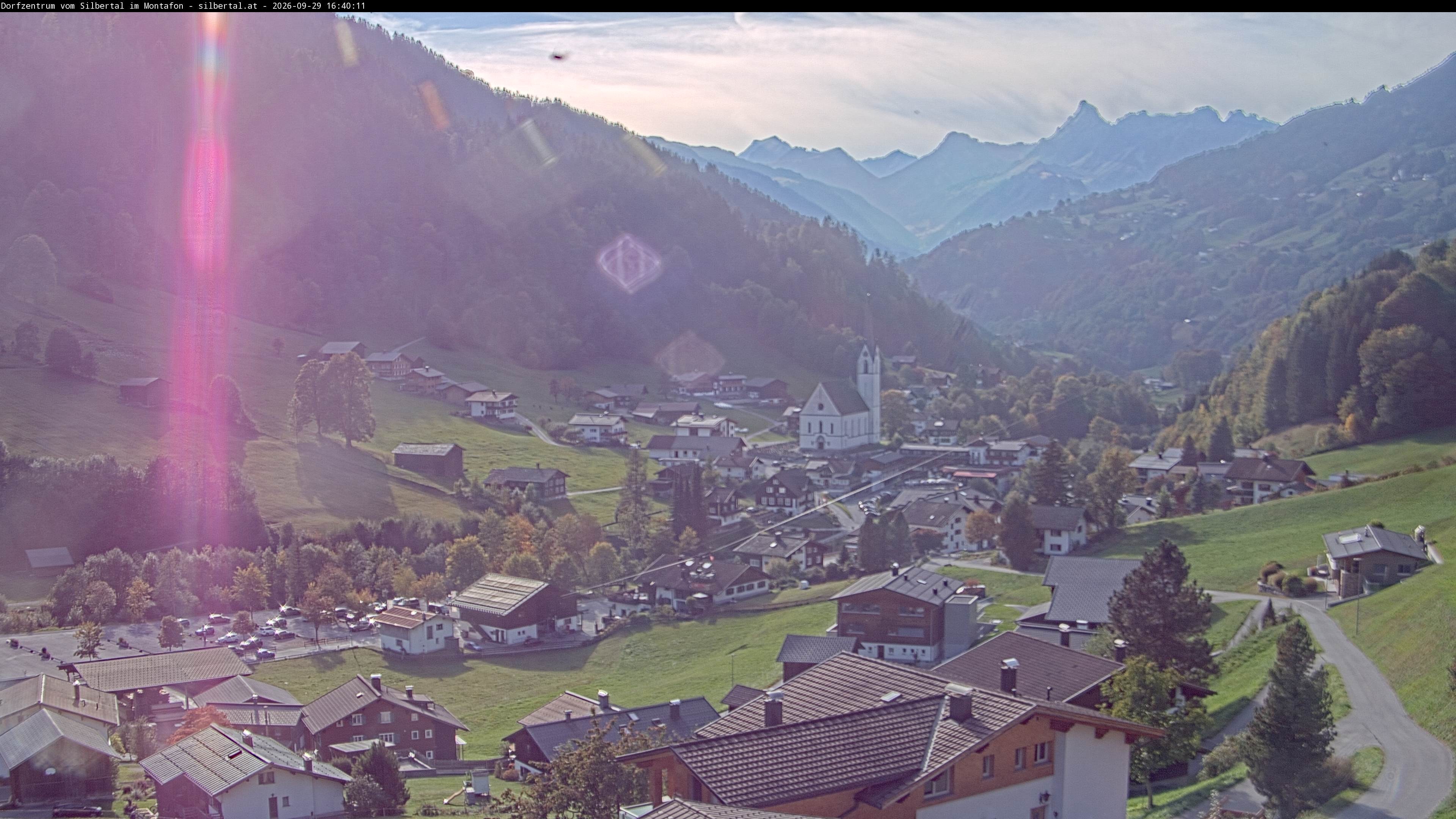 Archived image Webcam Silbertal, Vorarlberg