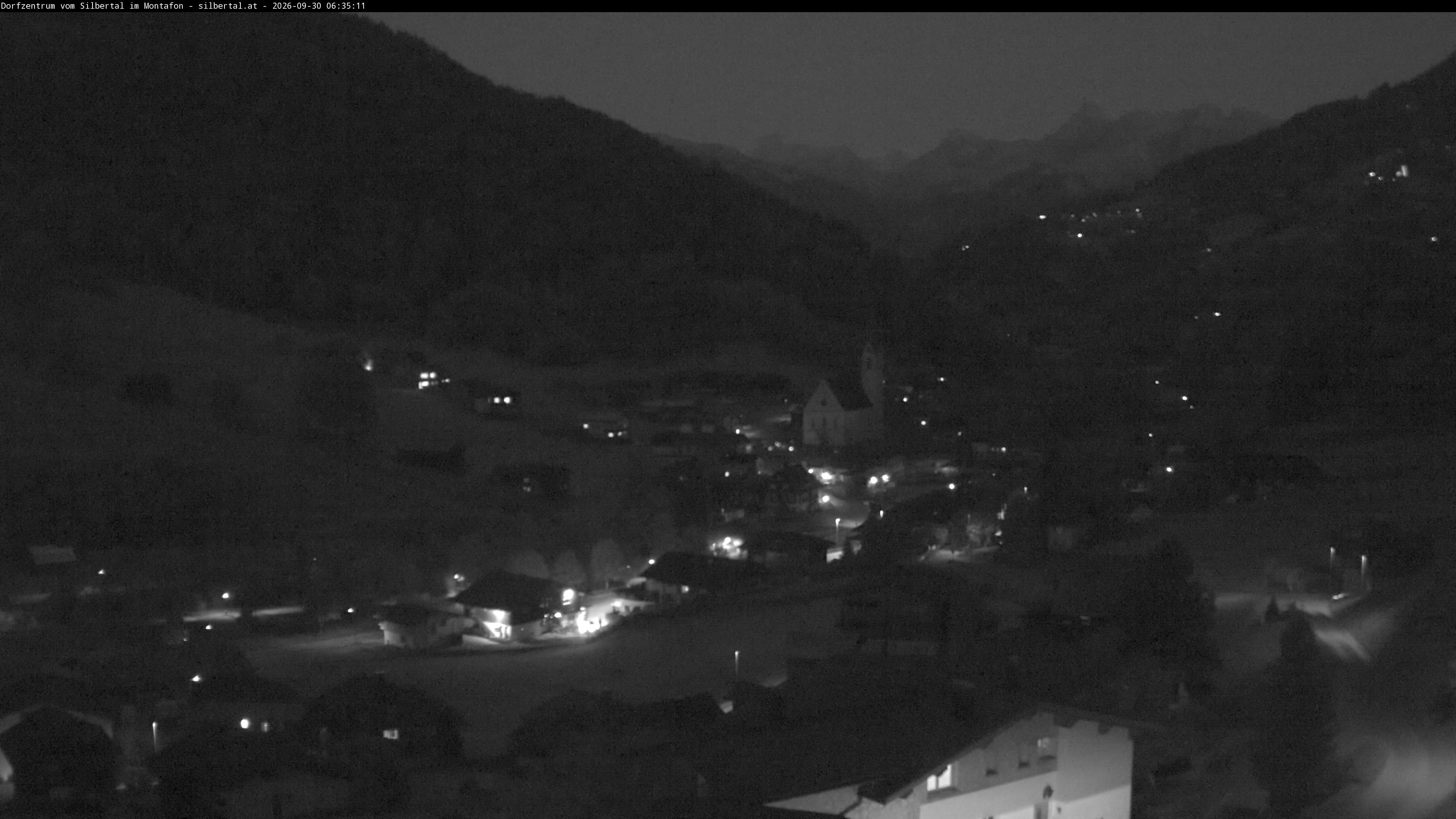 Archiv Foto Webcam Blick auf Silbertal, Vorarlberg