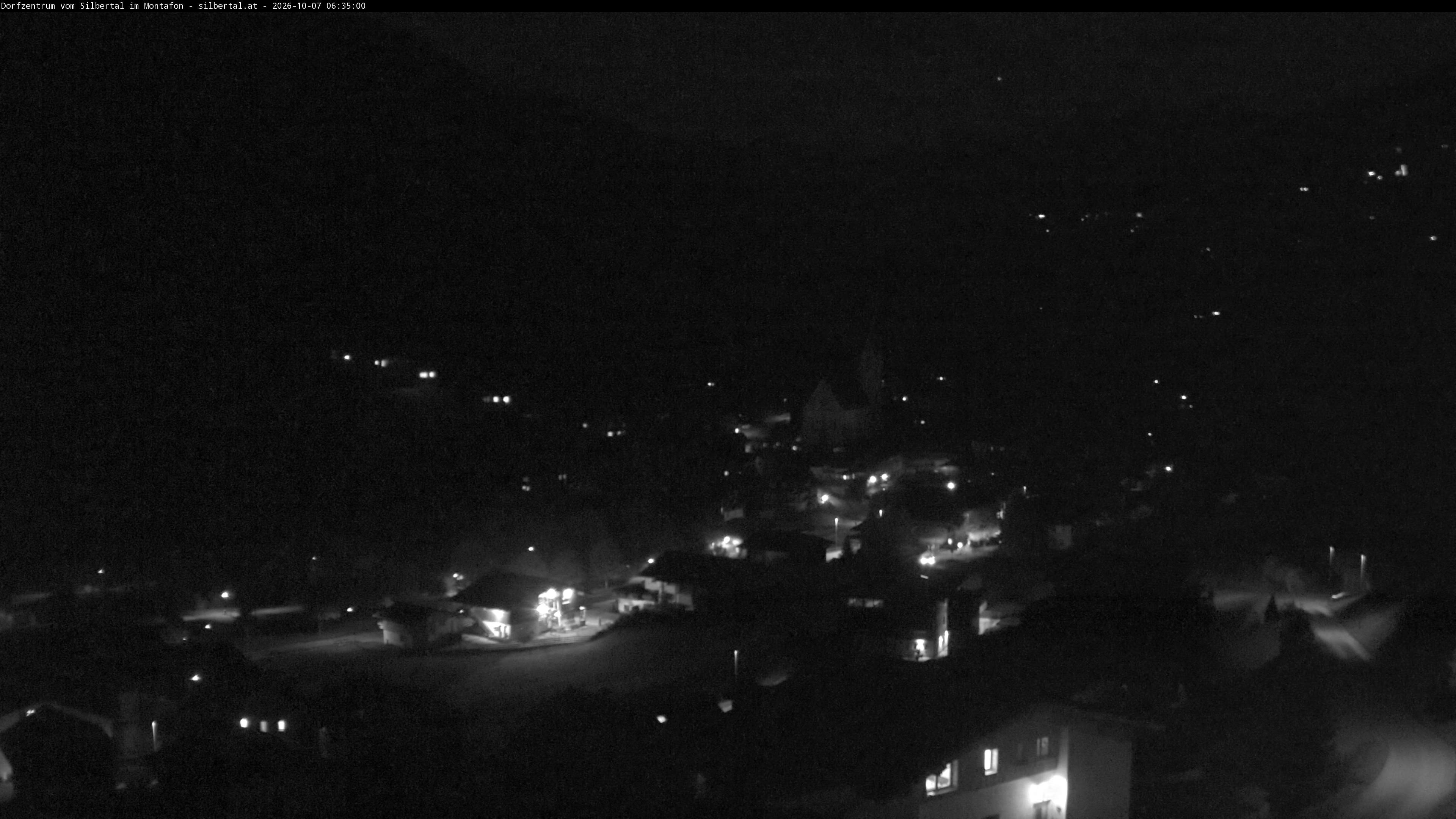 Archiv Foto Webcam Blick auf Silbertal, Vorarlberg