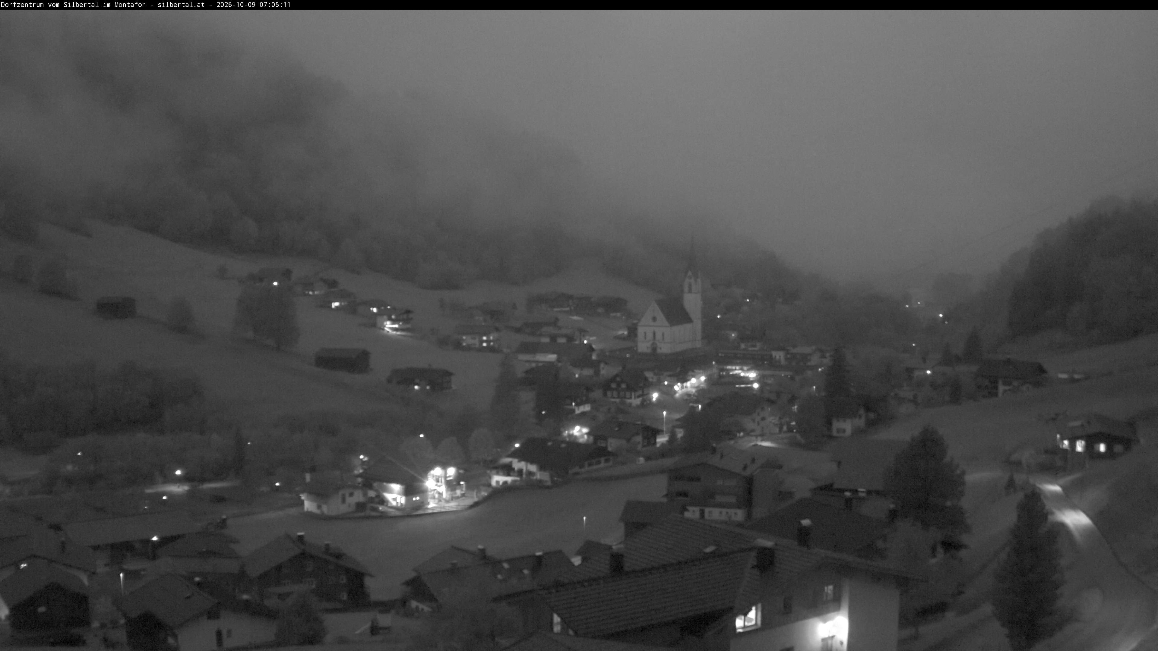 Archiv Foto Webcam Blick auf Silbertal, Vorarlberg