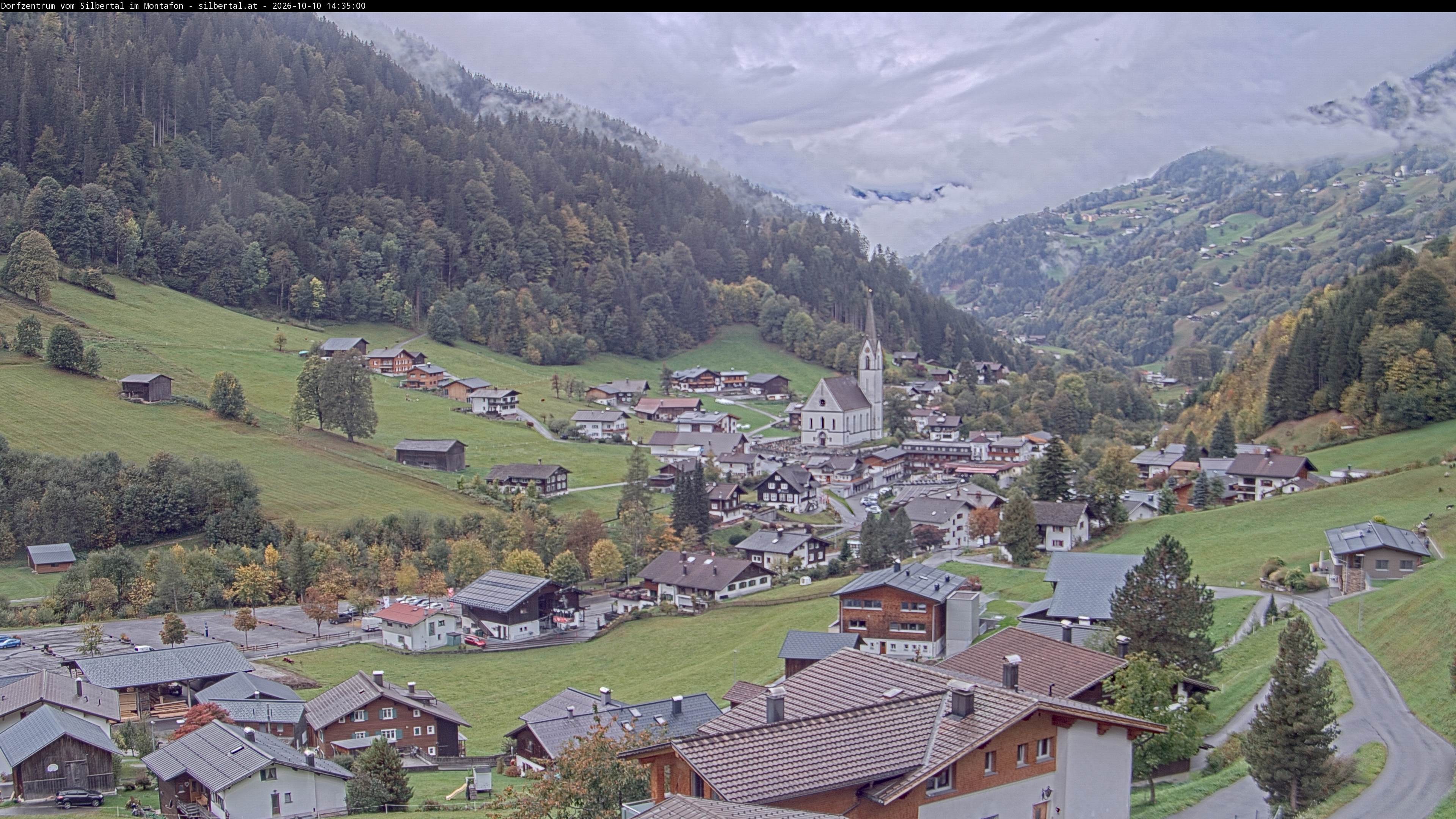 Archived image Webcam Silbertal, Vorarlberg