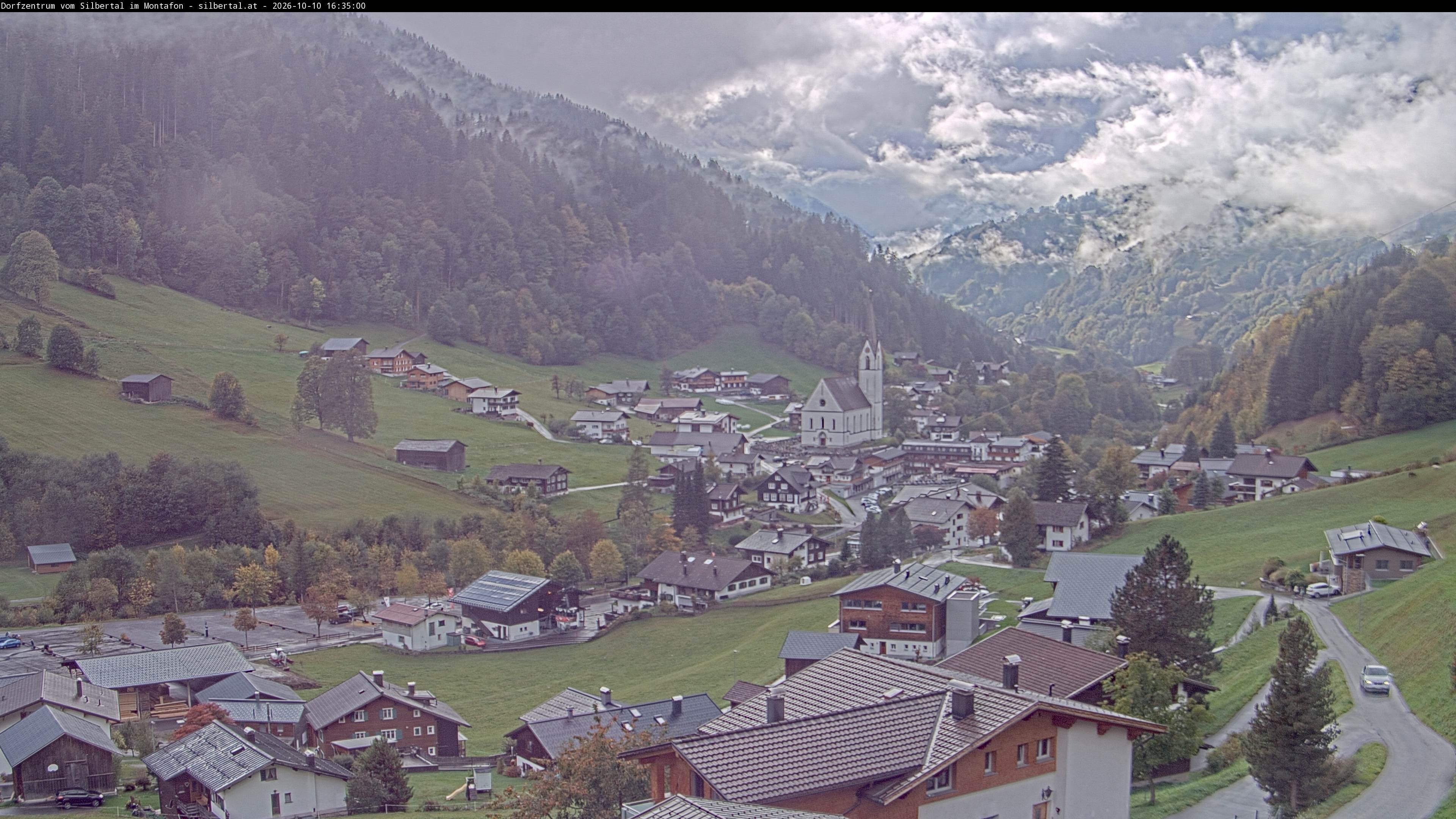 Archived image Webcam Silbertal, Vorarlberg