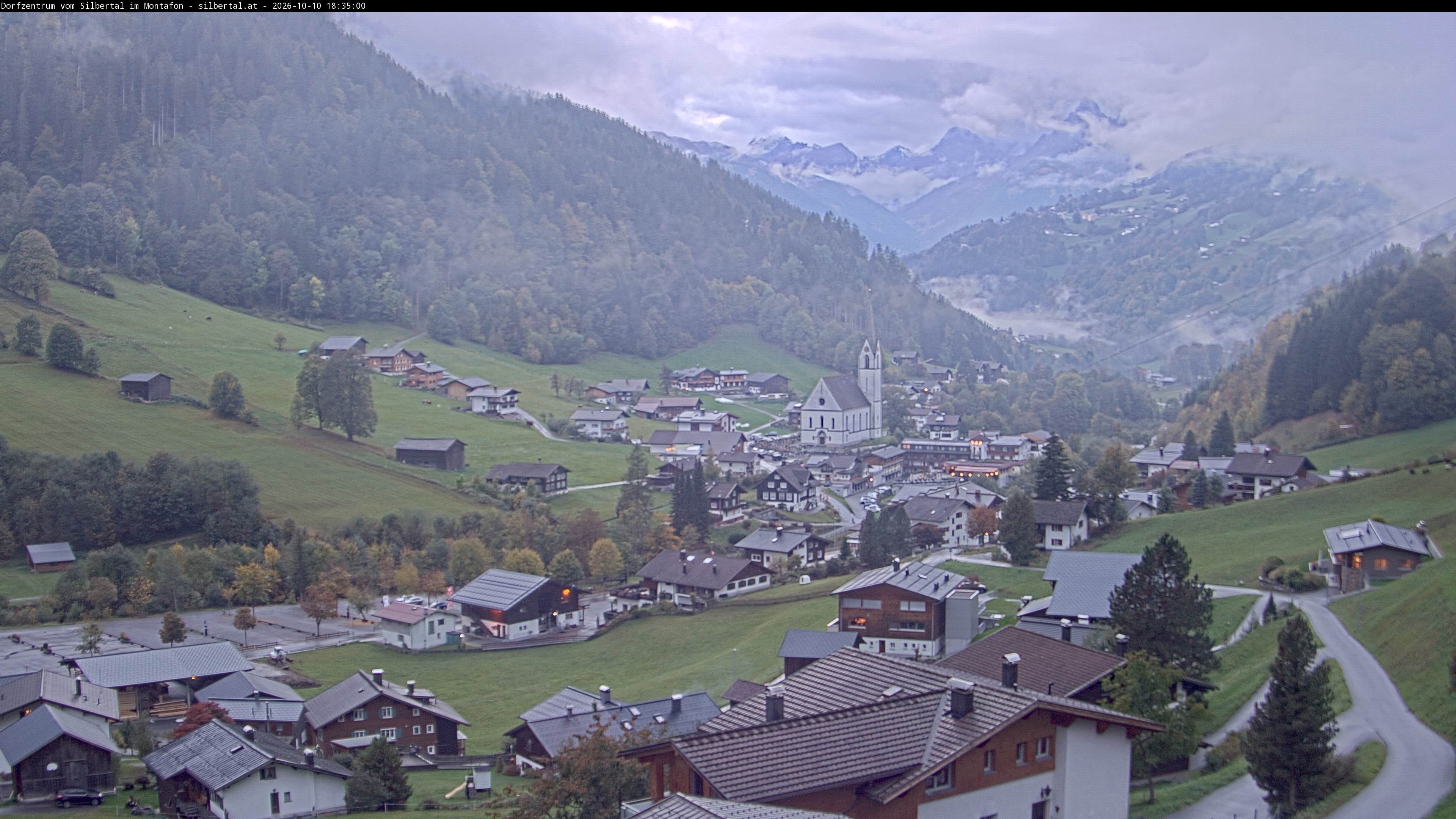 Archived image Webcam Silbertal, Vorarlberg