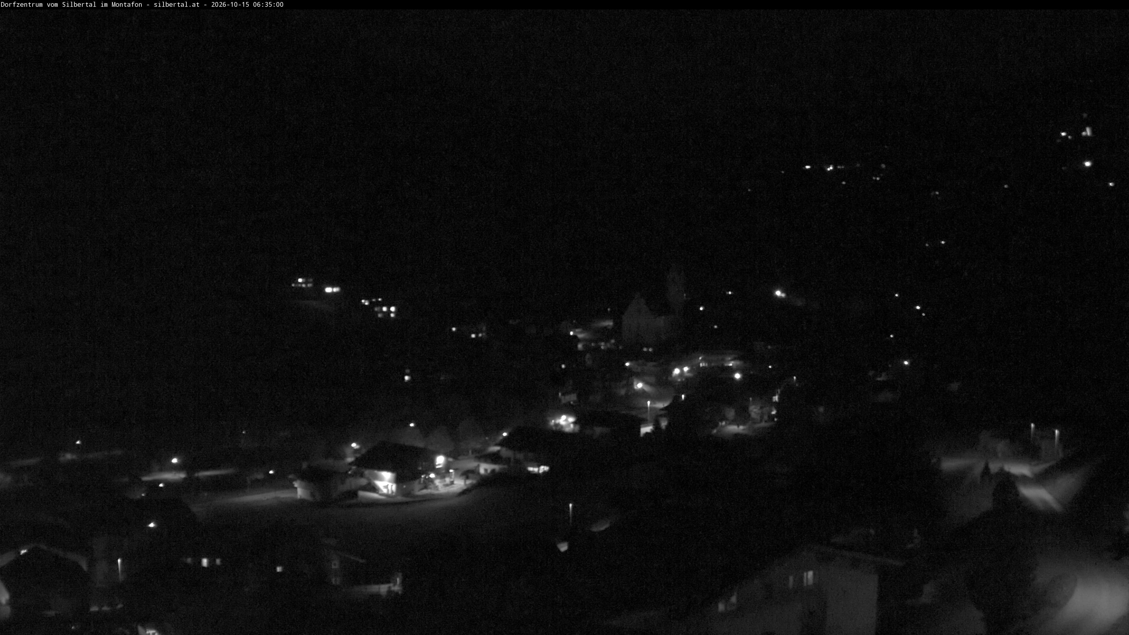 Archiv Foto Webcam Blick auf Silbertal, Vorarlberg