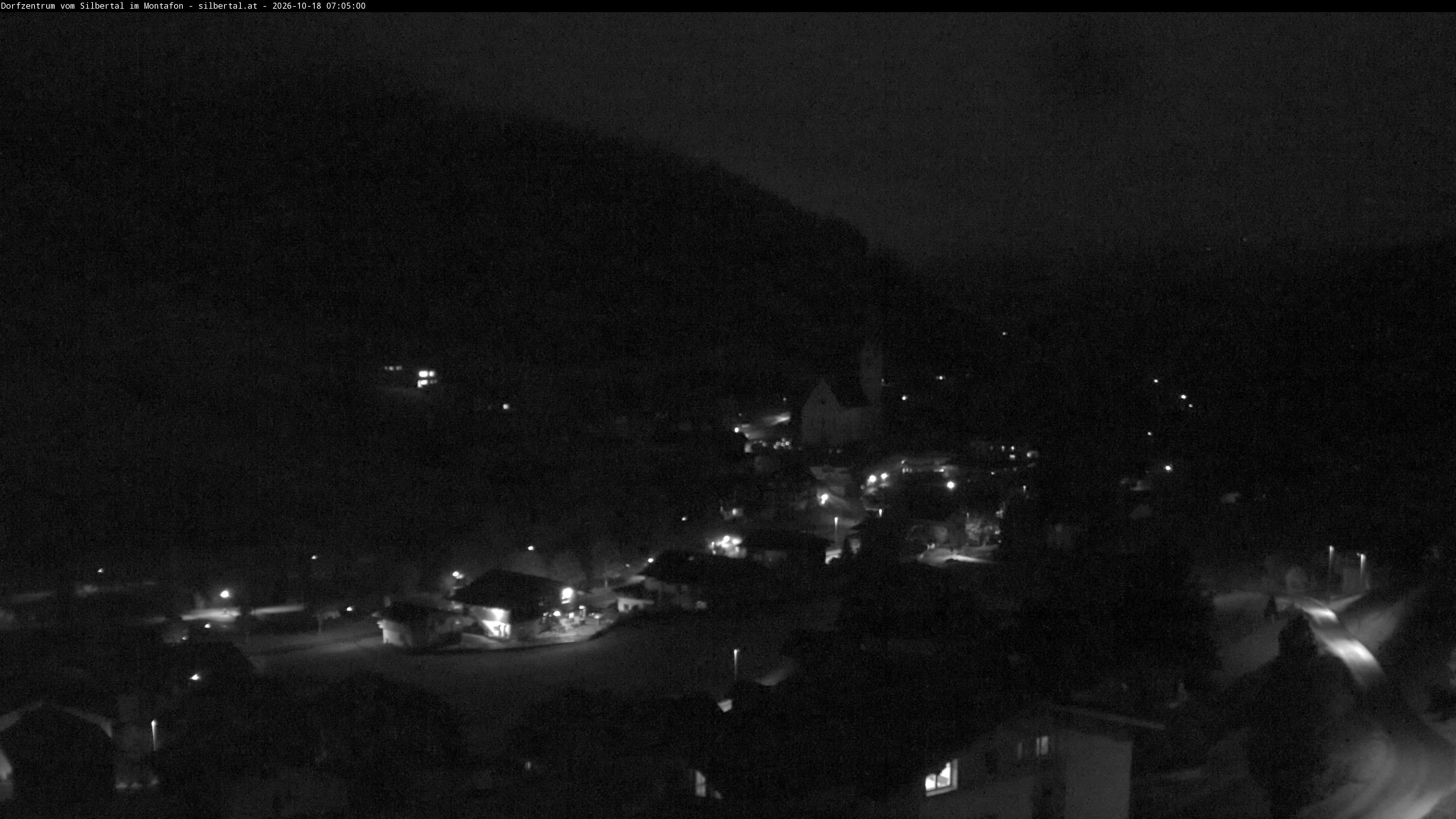 Archiv Foto Webcam Blick auf Silbertal, Vorarlberg