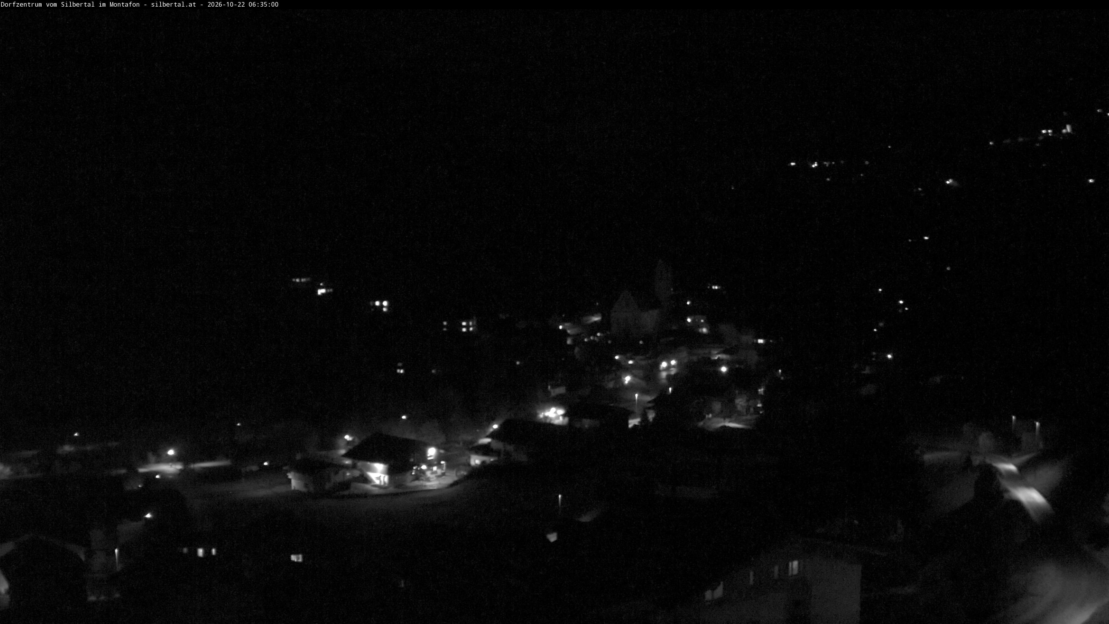 Archiv Foto Webcam Blick auf Silbertal, Vorarlberg