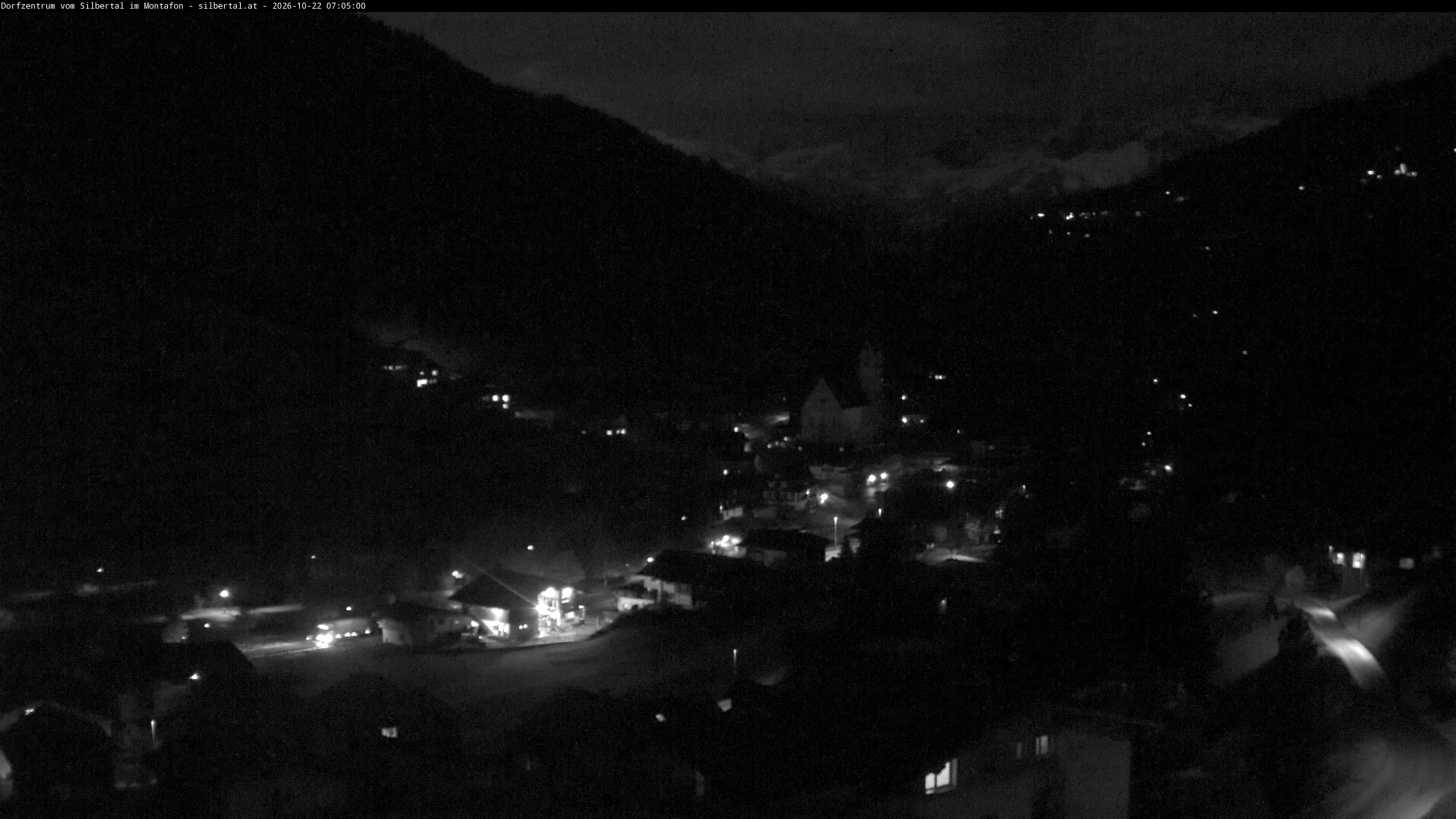 Archiv Foto Webcam Blick auf Silbertal, Vorarlberg