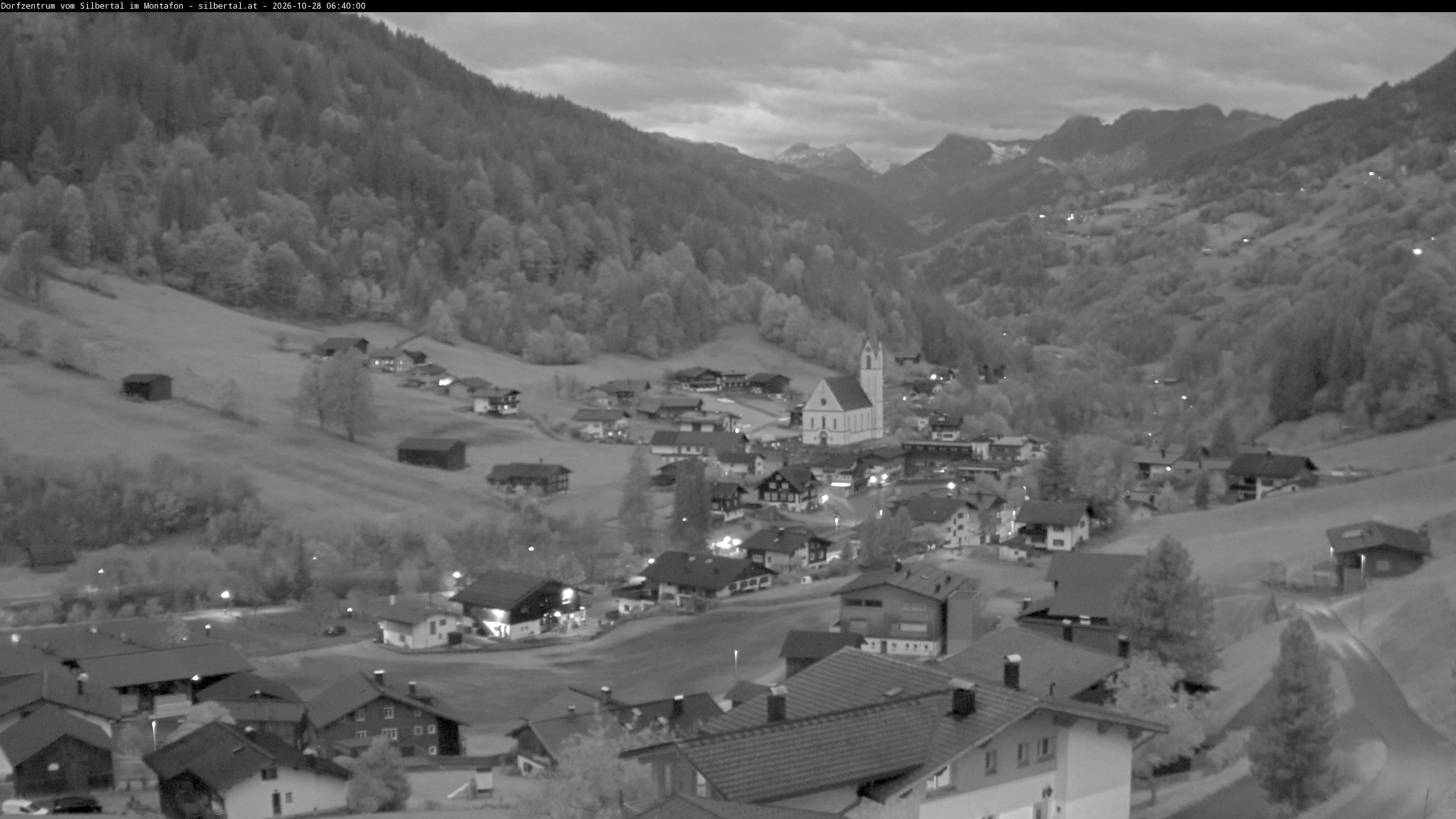 Archived image Webcam Silbertal, Vorarlberg