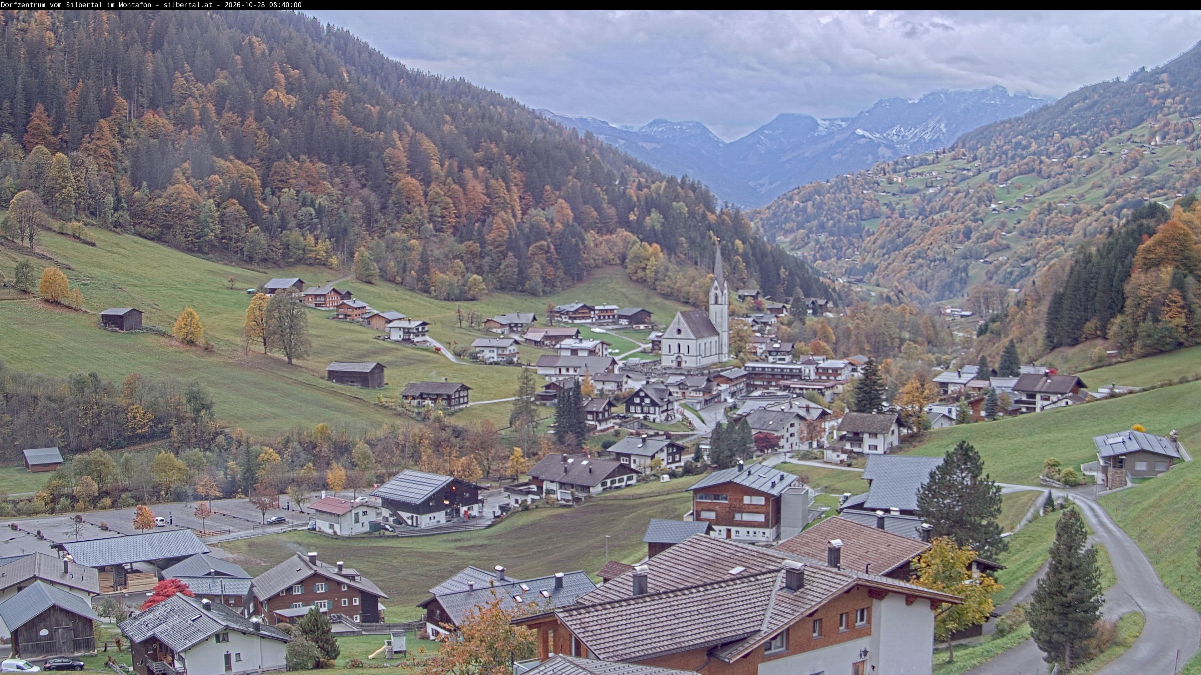 Archived image Webcam Silbertal, Vorarlberg