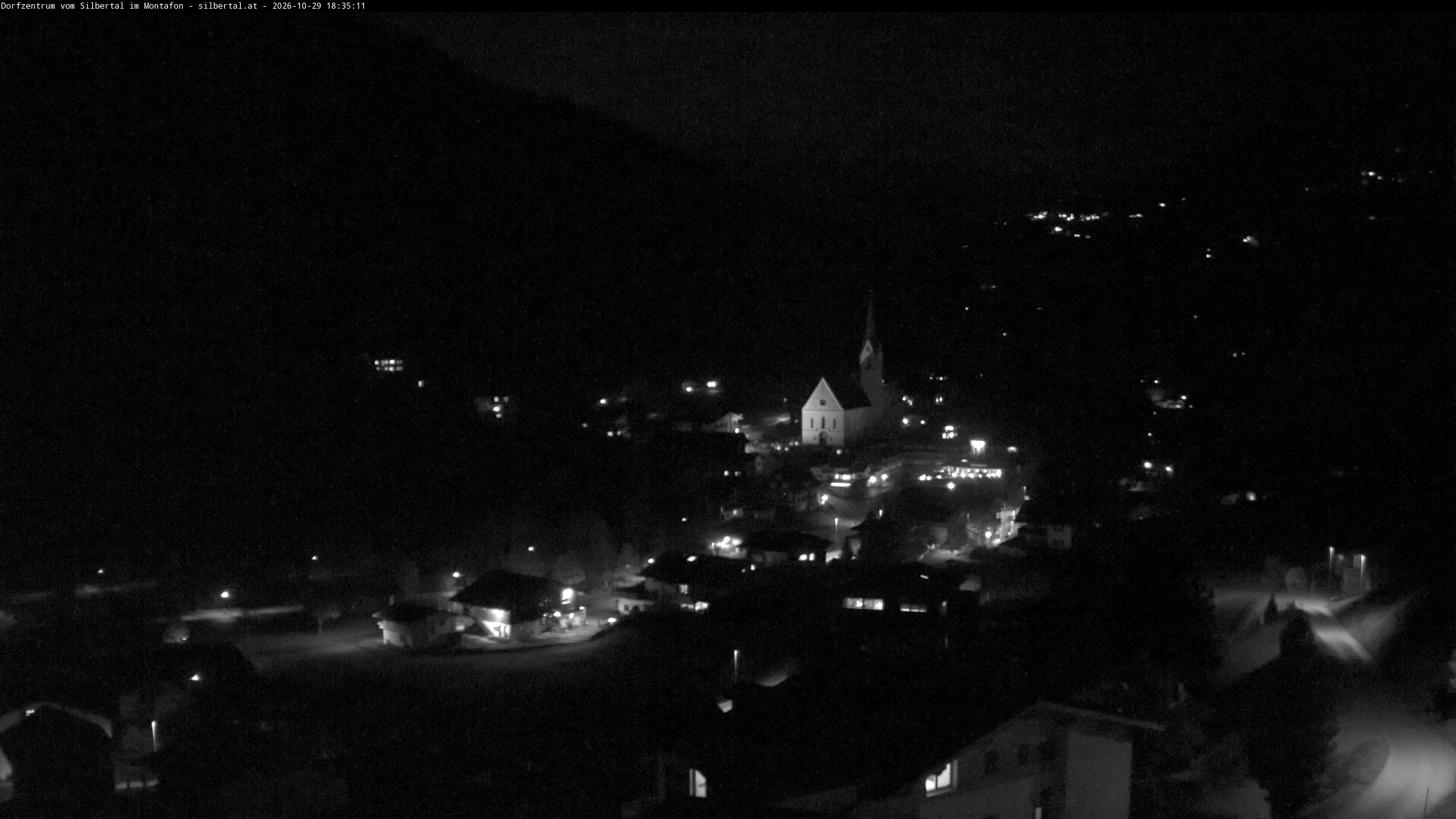 Archiv Foto Webcam Blick auf Silbertal, Vorarlberg