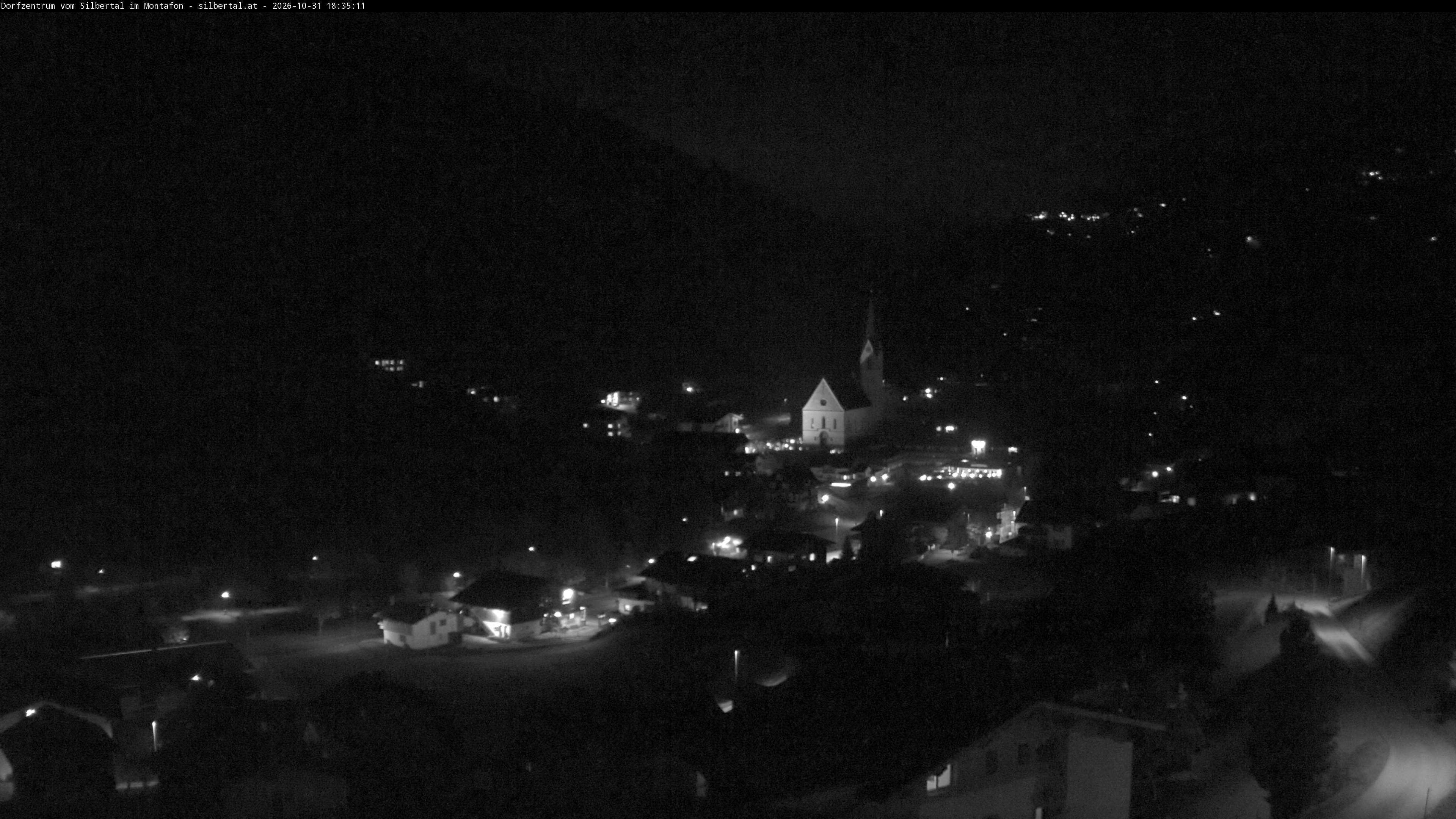 Archiv Foto Webcam Blick auf Silbertal, Vorarlberg