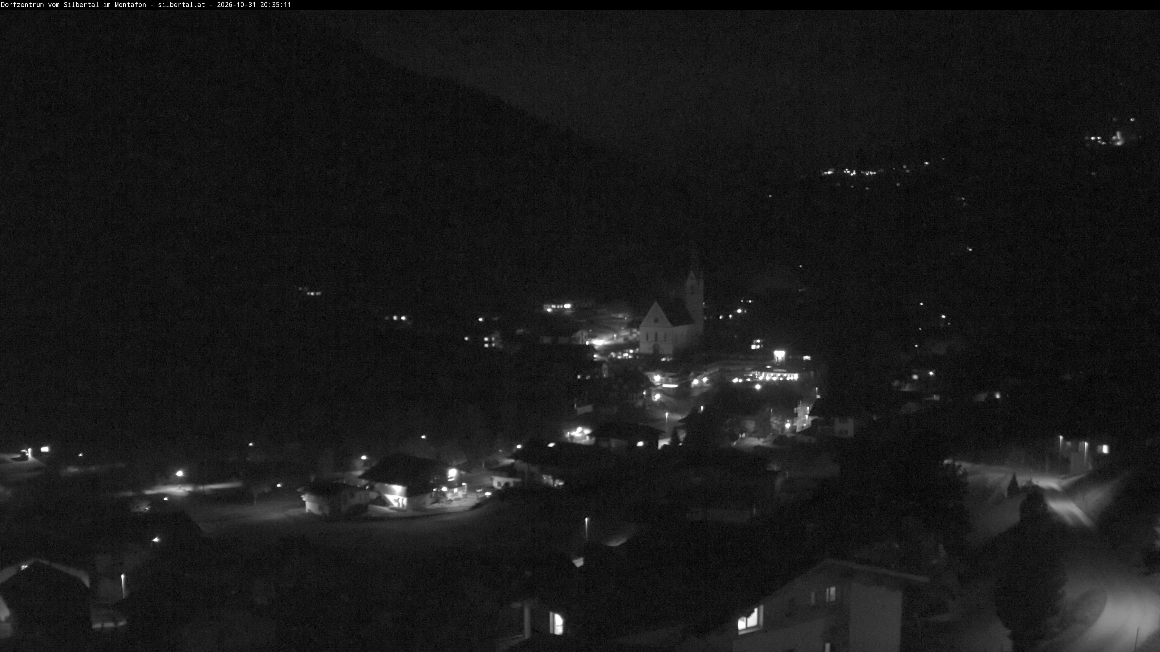 Archiv Foto Webcam Blick auf Silbertal, Vorarlberg
