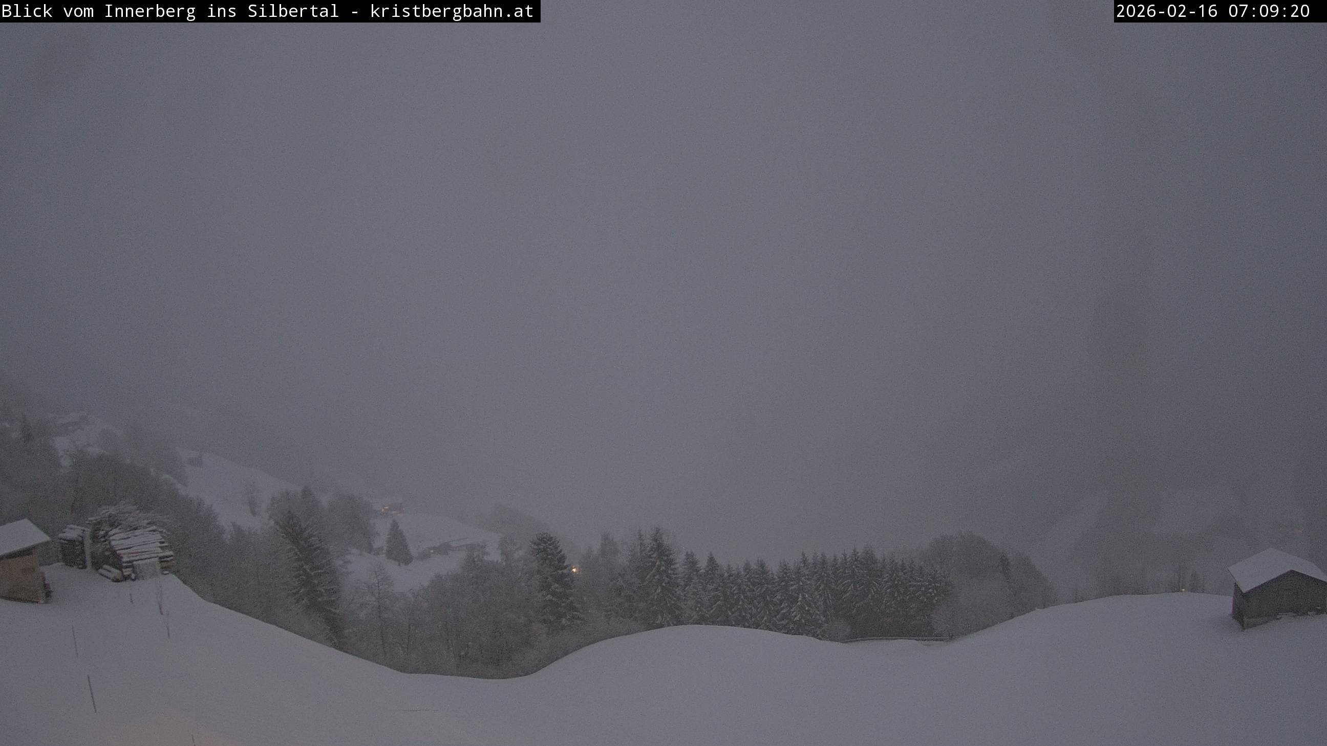 Archived image Webcam Innerberg, "Silbertal" valley