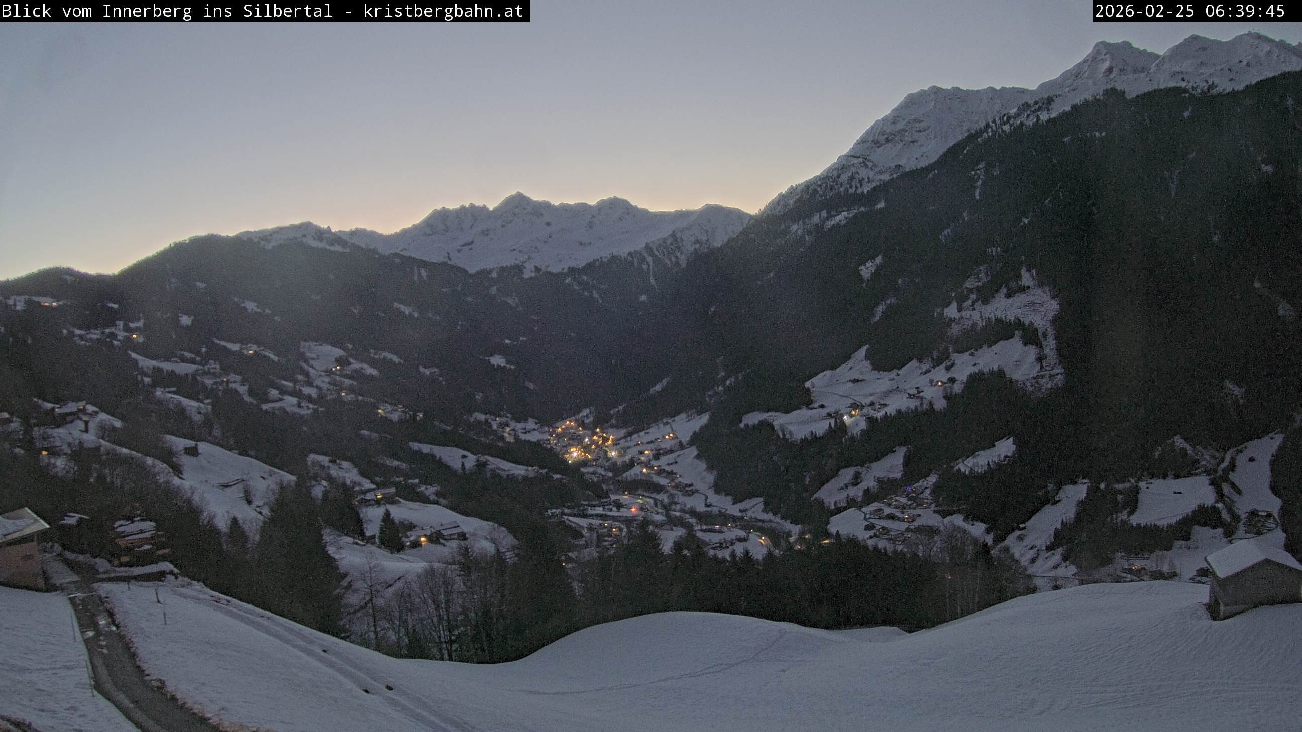 Archiv Foto Webcam Innerberg, Silbertal
