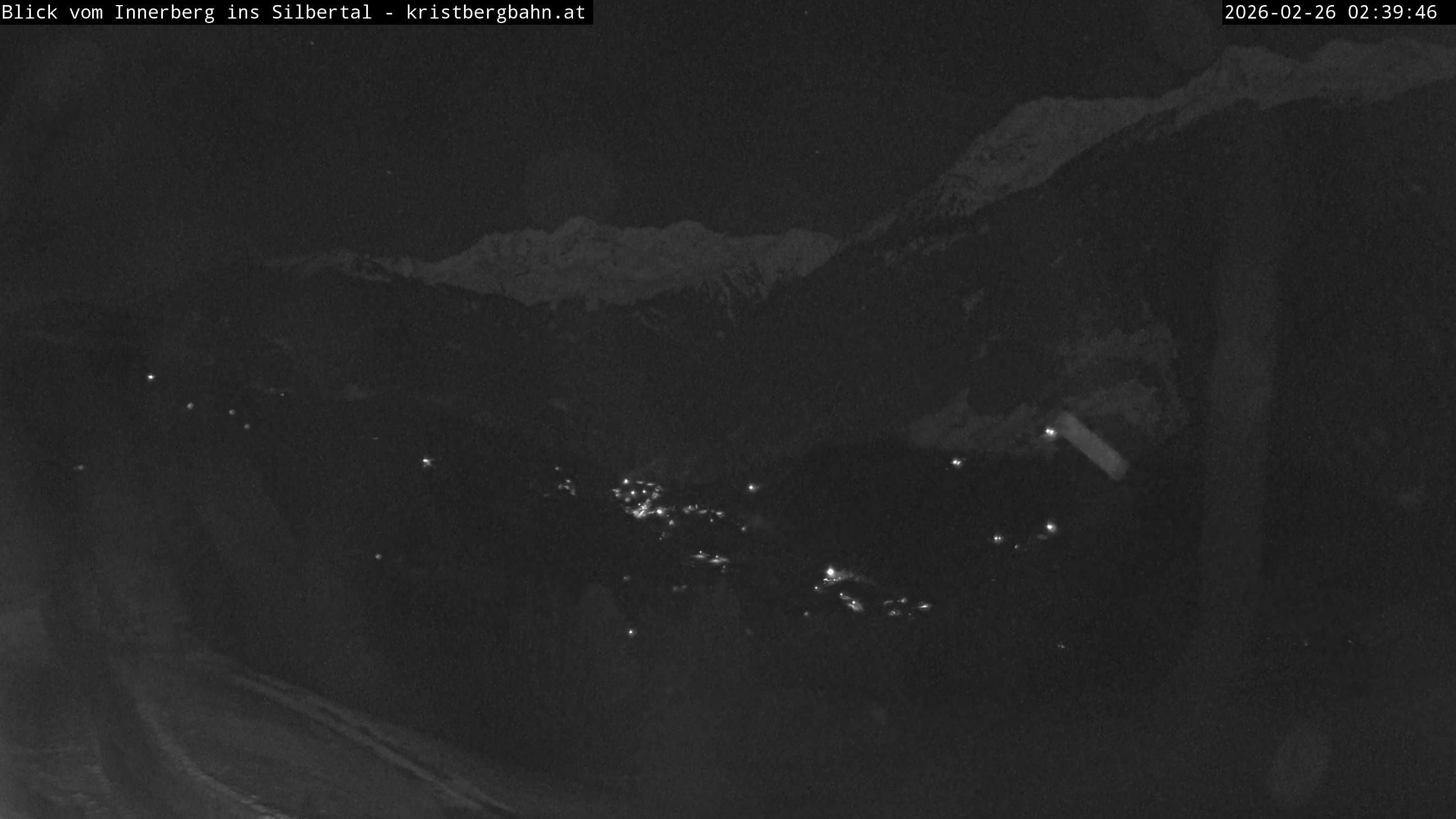 Archived image Webcam Innerberg, "Silbertal" valley